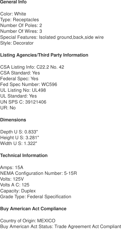 Page 2 of 2 - Product Detail Manual 