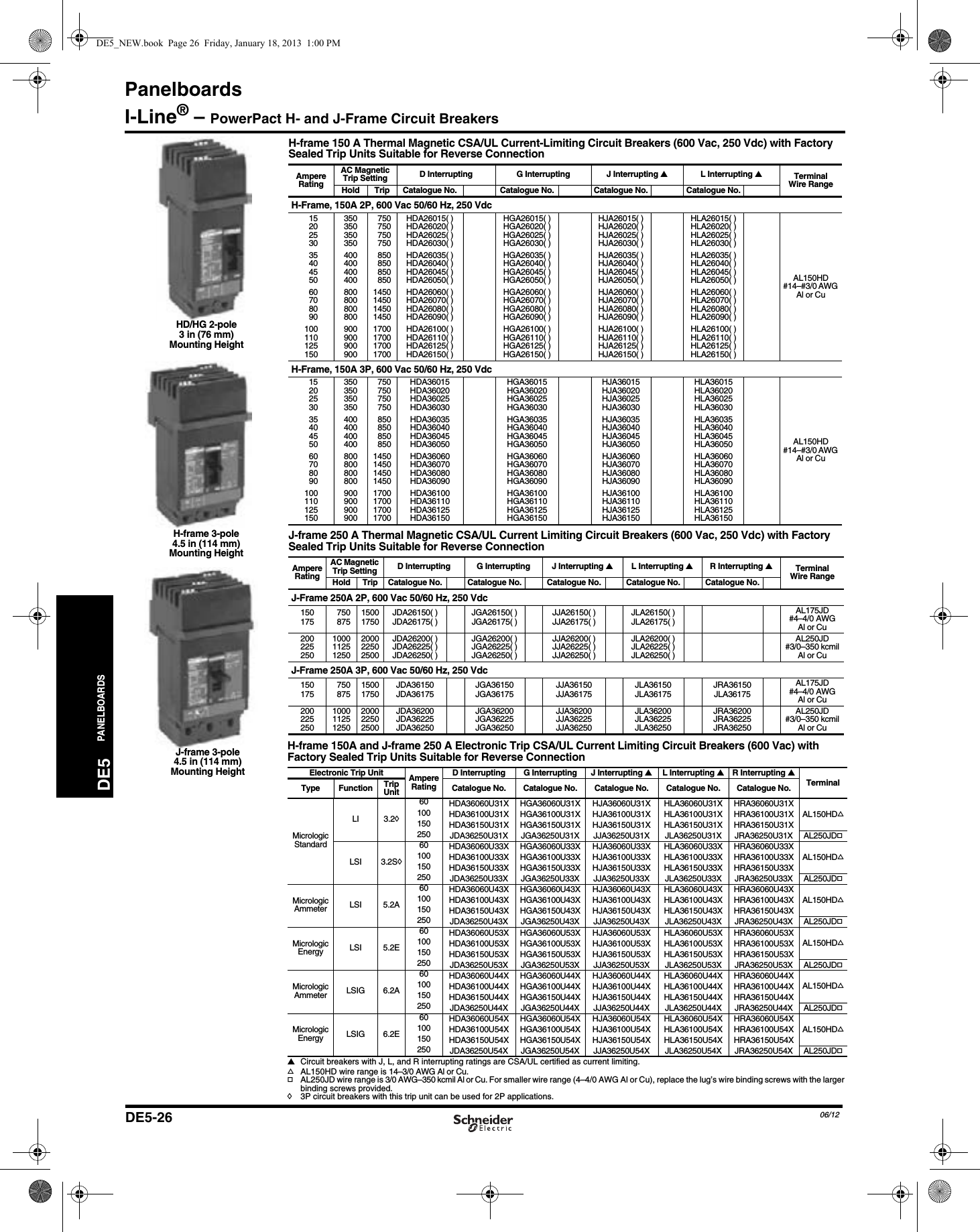 Page 1 of 3 - MCCBs & Panelboard  Brochure