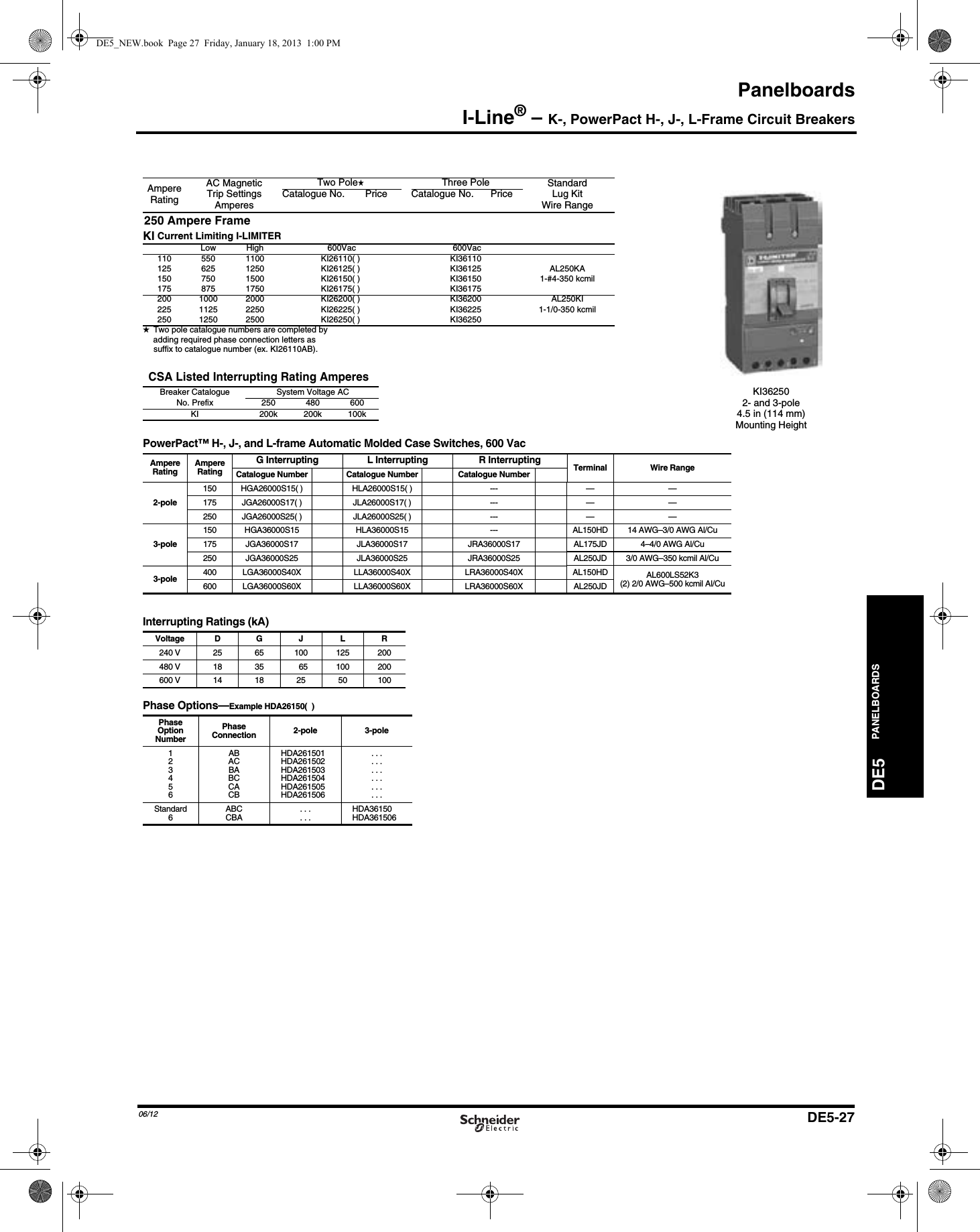 Page 2 of 3 - MCCBs & Panelboard  Brochure