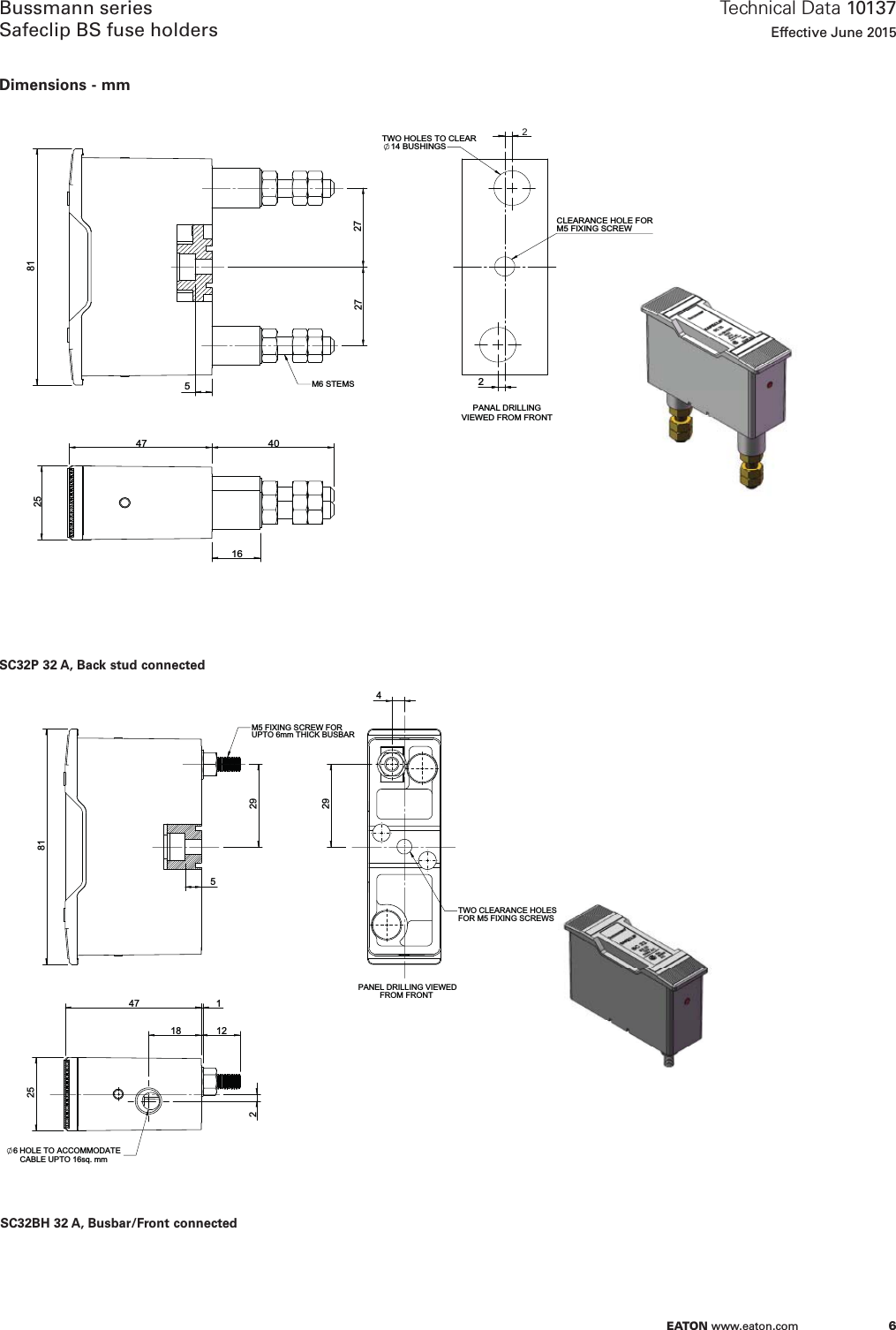 Page 6 of 10 - Bus-iec-ds-10137-safeclipfuseholders  Brochure