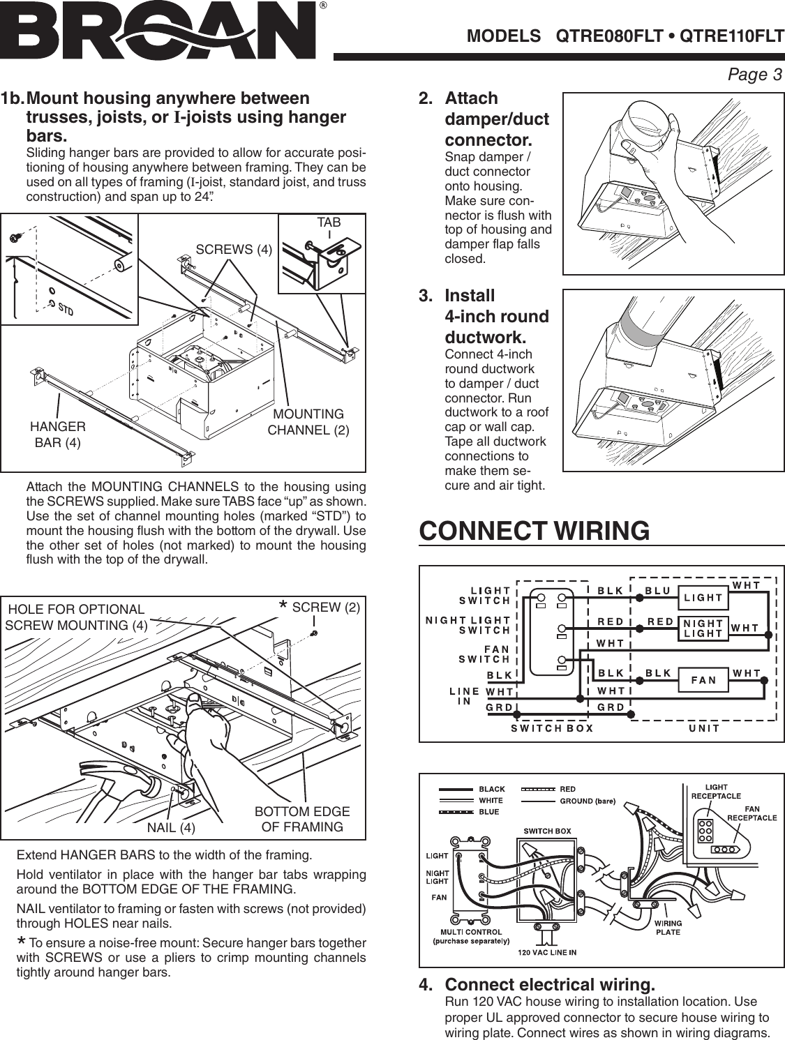 Page 3 of 8 - Installation Directions