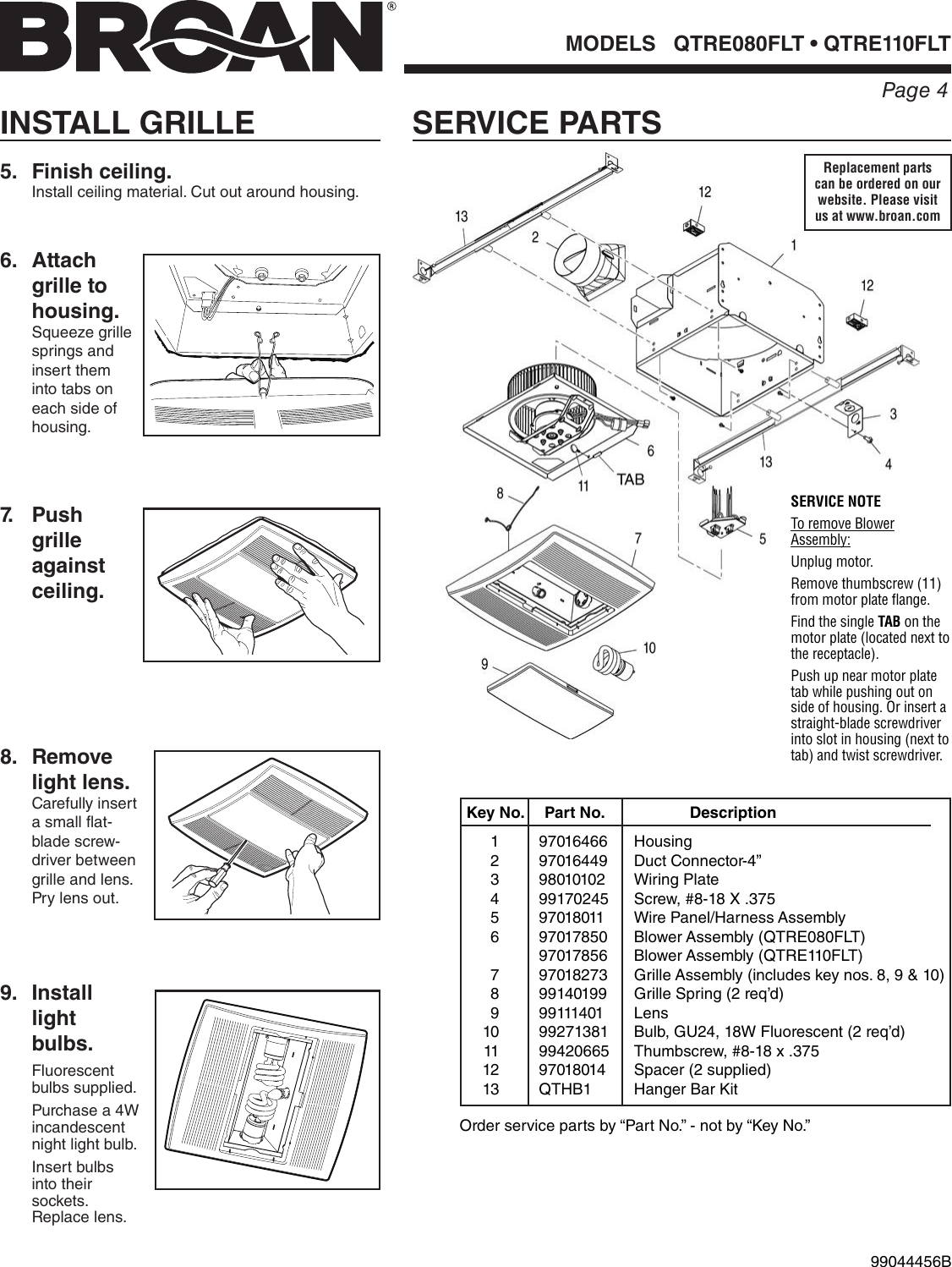 Page 4 of 8 - Installation Directions