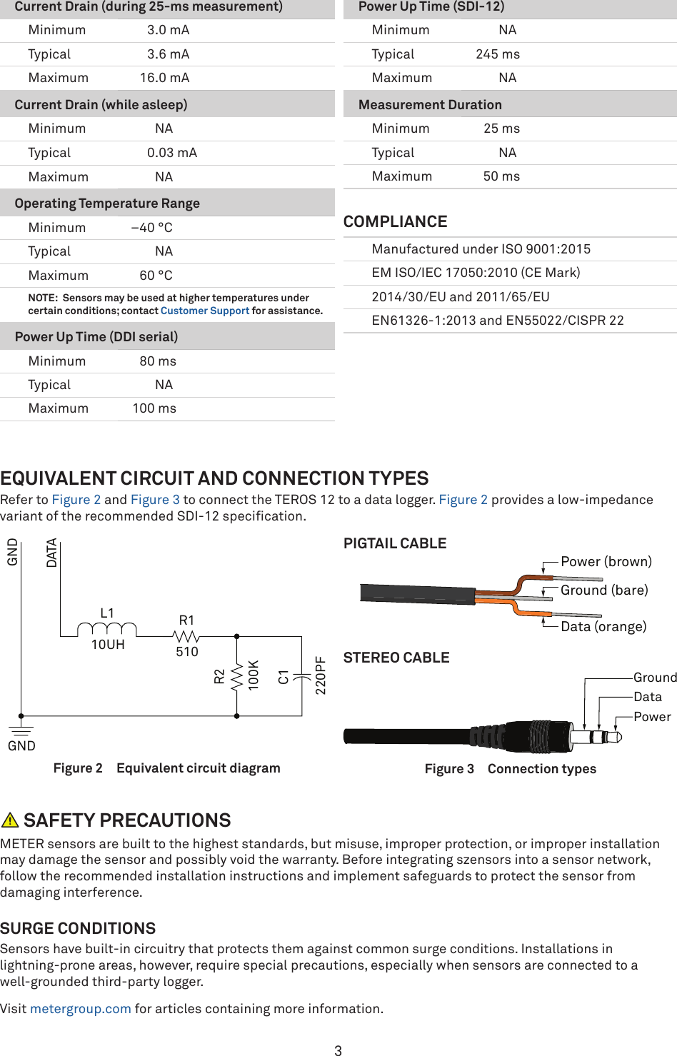Page 3 of 12 - 18224 TEROS 12 Integrators Guide
