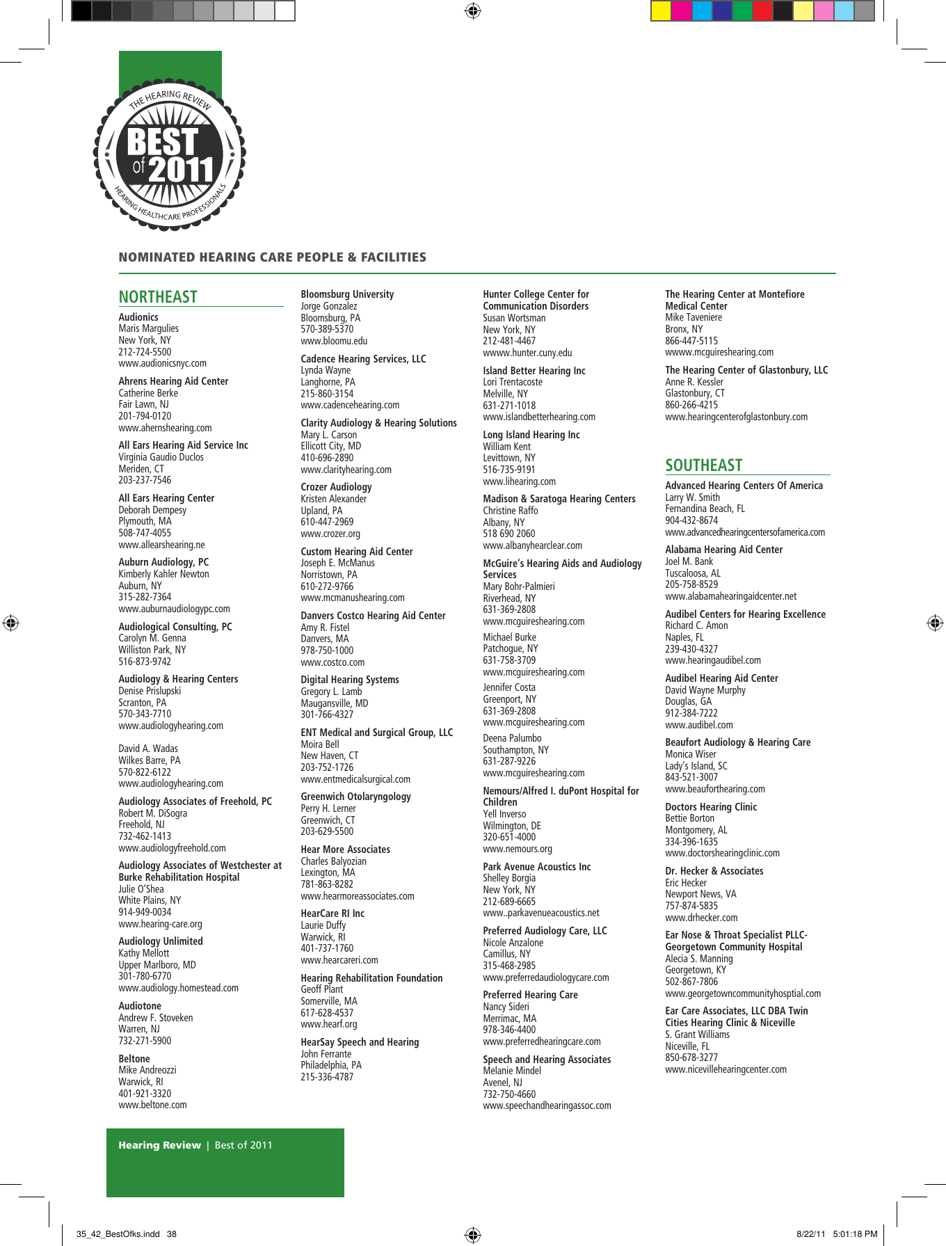 Page 1 of 3 - 2011-09 Hearing Facilities