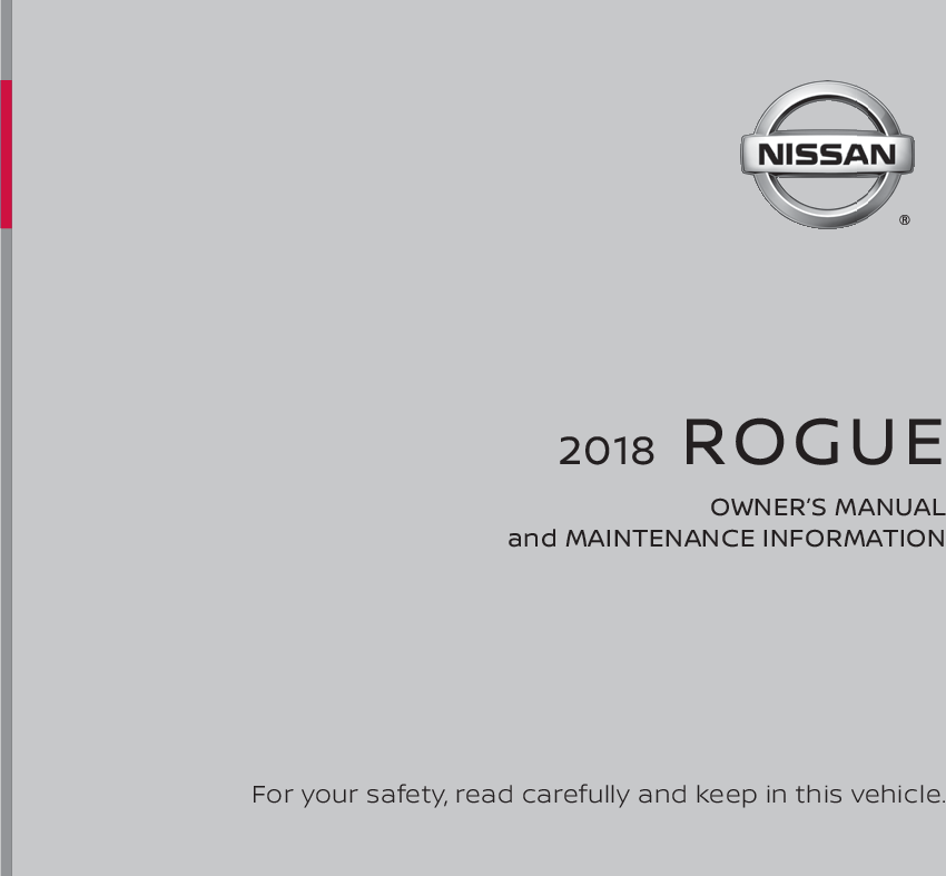 2018 NISSAN ROGUE SERVICE MANUAL PDF visual data 6