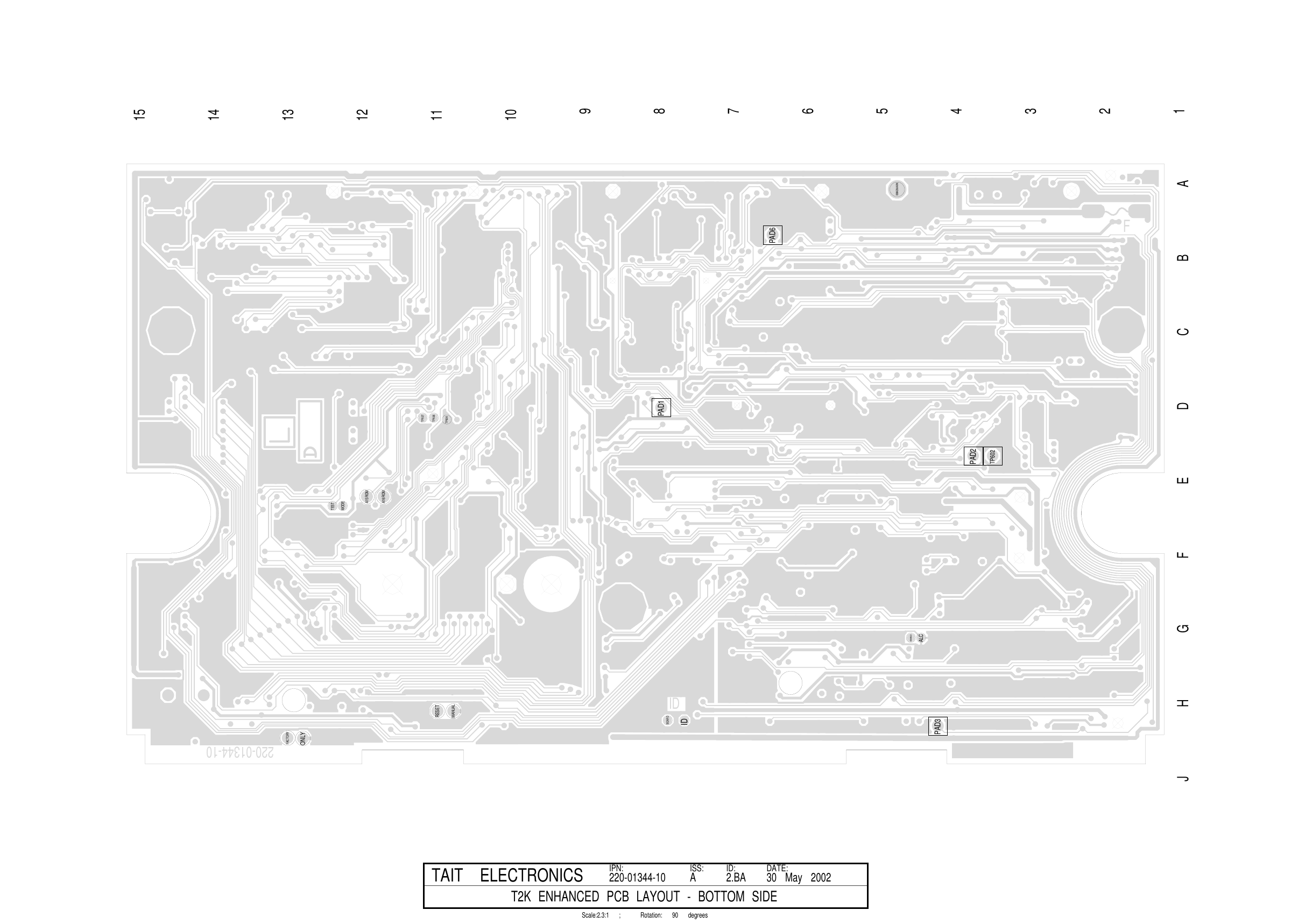 Page 4 of 4 - T2000/Service Manual Additions/220-01344-10 T2000 T2020-40 CONTROL BOARD/220-01344-10 220-01344-10