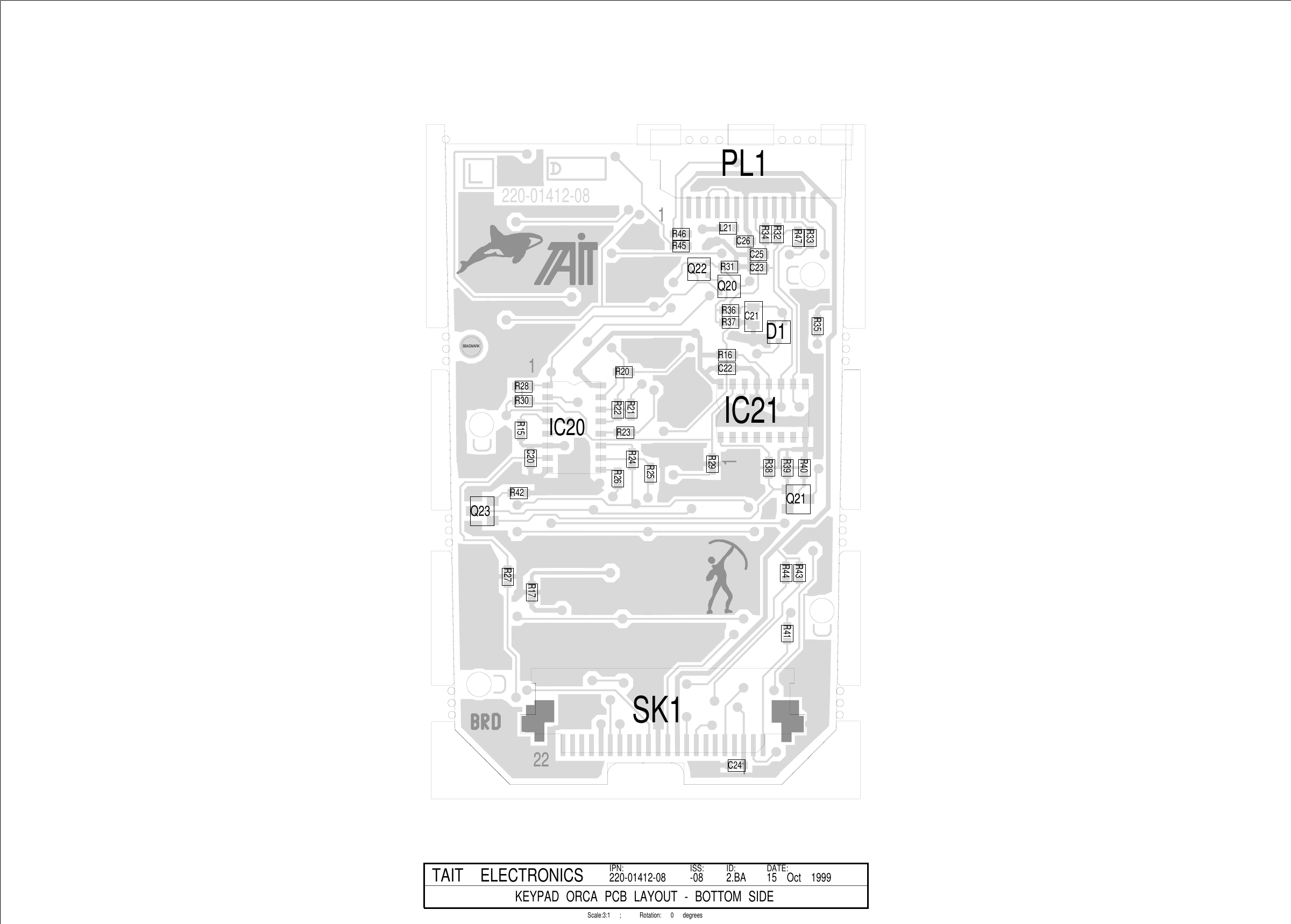 Page 3 of 3 - ORCA/ORCA CIRCUIT BOARDS/220-01412-08A_ORCA KEYPAD INTERFACE KEYPAD/220-01412-08A_ORCA 220-01412-08A ORCA