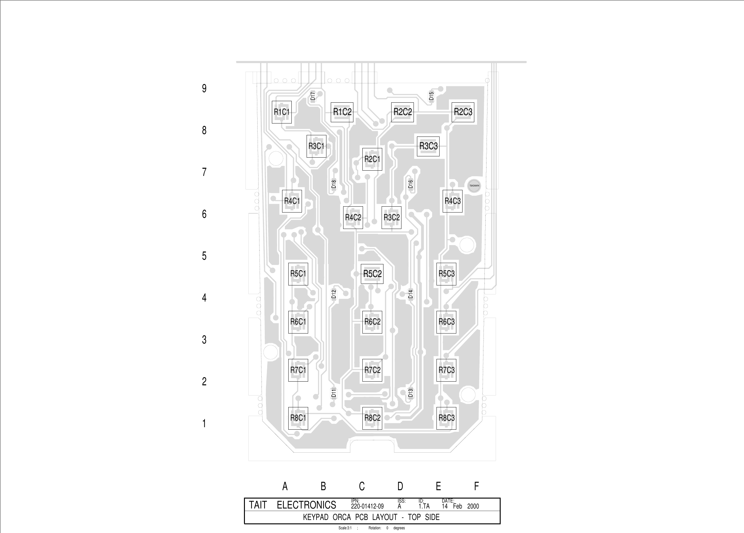 Page 2 of 3 - ORCA/ORCA CIRCUIT BOARDS/220-01412-09A_ORCA KEYPAD INTERFACE KEYPAD/220-01412-09A_ORCA 220-01412-09A ORCA