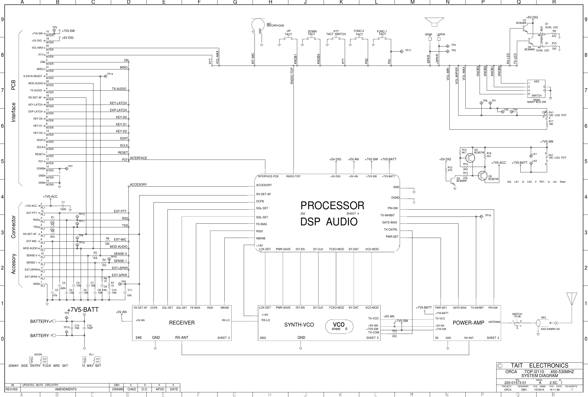 ORCA/ORCA CIRCUIT BOARDS/220 01573 01A_ORCA TOP I2110 450 530MHZ SYSTEM ...