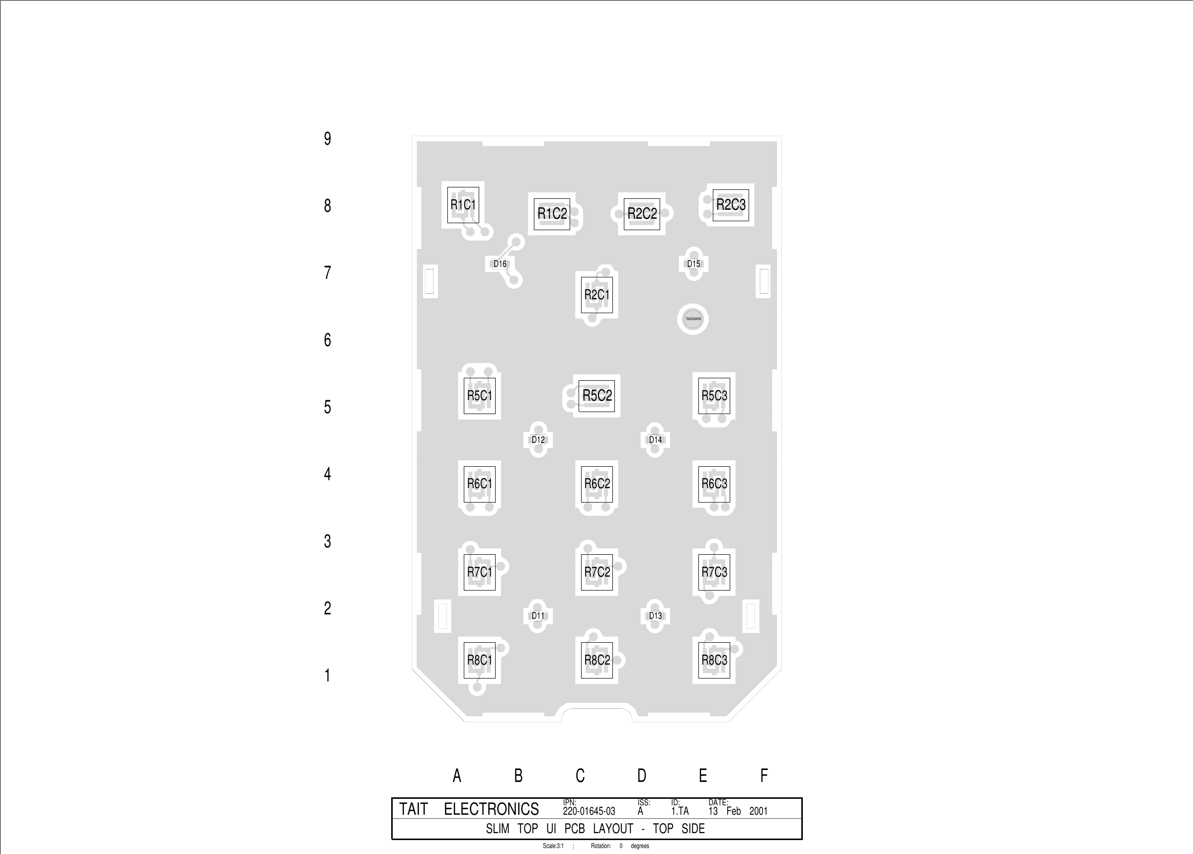 Page 2 of 3 - ORCA/ORCA CIRCUIT BOARDS/220-01645-03A_LITE SLIM ORCA KEYPAD INTERFACE/220-01645-03A_LITE INTERFACE 220-01645-03A LITE