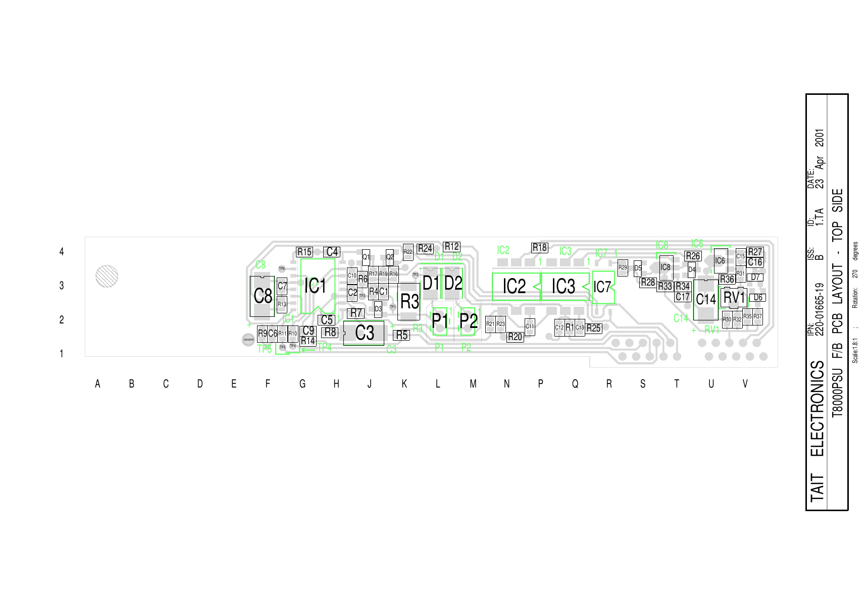 Page 2 of 3 - TB8000/TB8000 Circuits/220-01665-19B_T8000 POWER SUPPLY FEEDBACK & CONTROL 220-01665-19B T8000