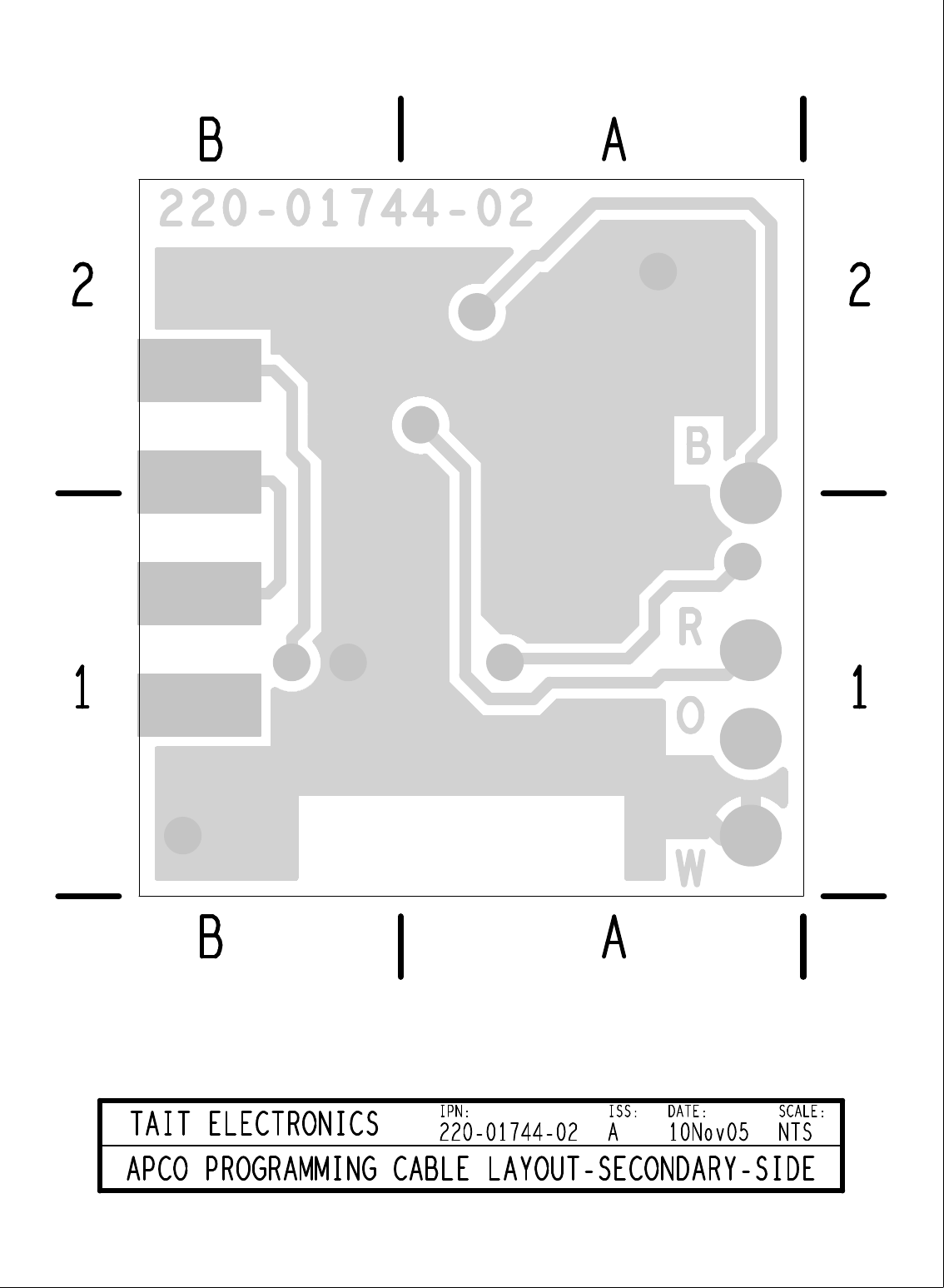 Page 3 of 3 - 220_01744.SCH.1.1 [in Hierarchy Tx9000/TM9000 -TP9000/TP9000 Schematics/220-01744-02A_TP9000 Programming Cable 220-01744-02A TP9000