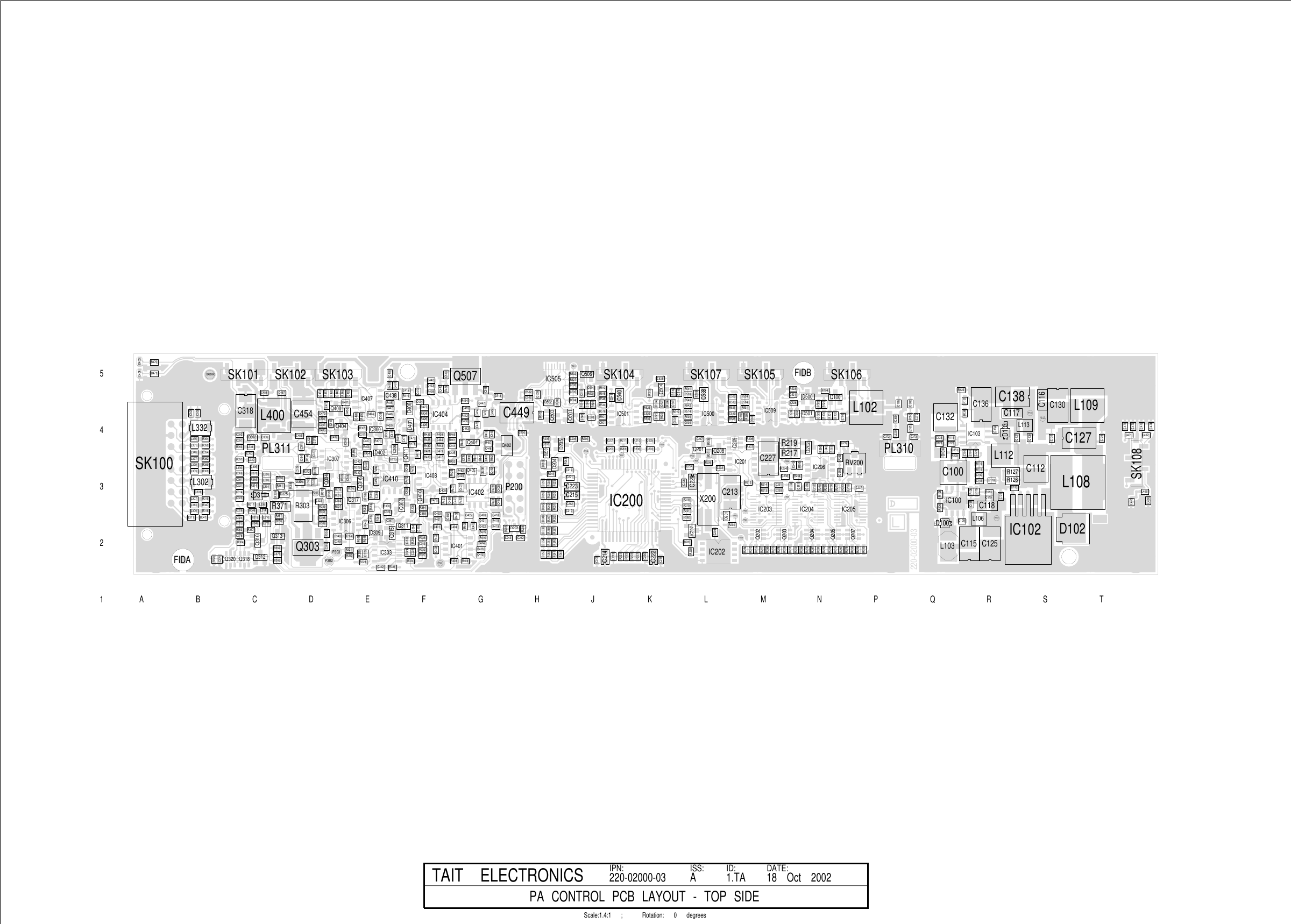 Page 6 of 7 - TB8000/TB8000 Circuits/220-02000-03A_T8000 UHF PA (400-520MHZ) 220-02000-03A T8000