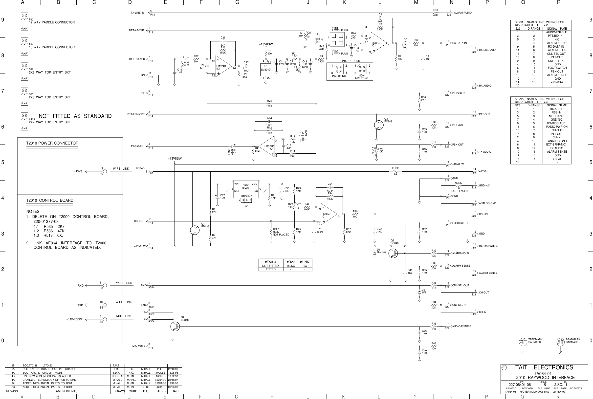 Page 1 of 1 - T2000/Accessories/TA064 RAYWOOD/220-06401-06 T2000/issue B/220-06401-06B 220-06401-06B