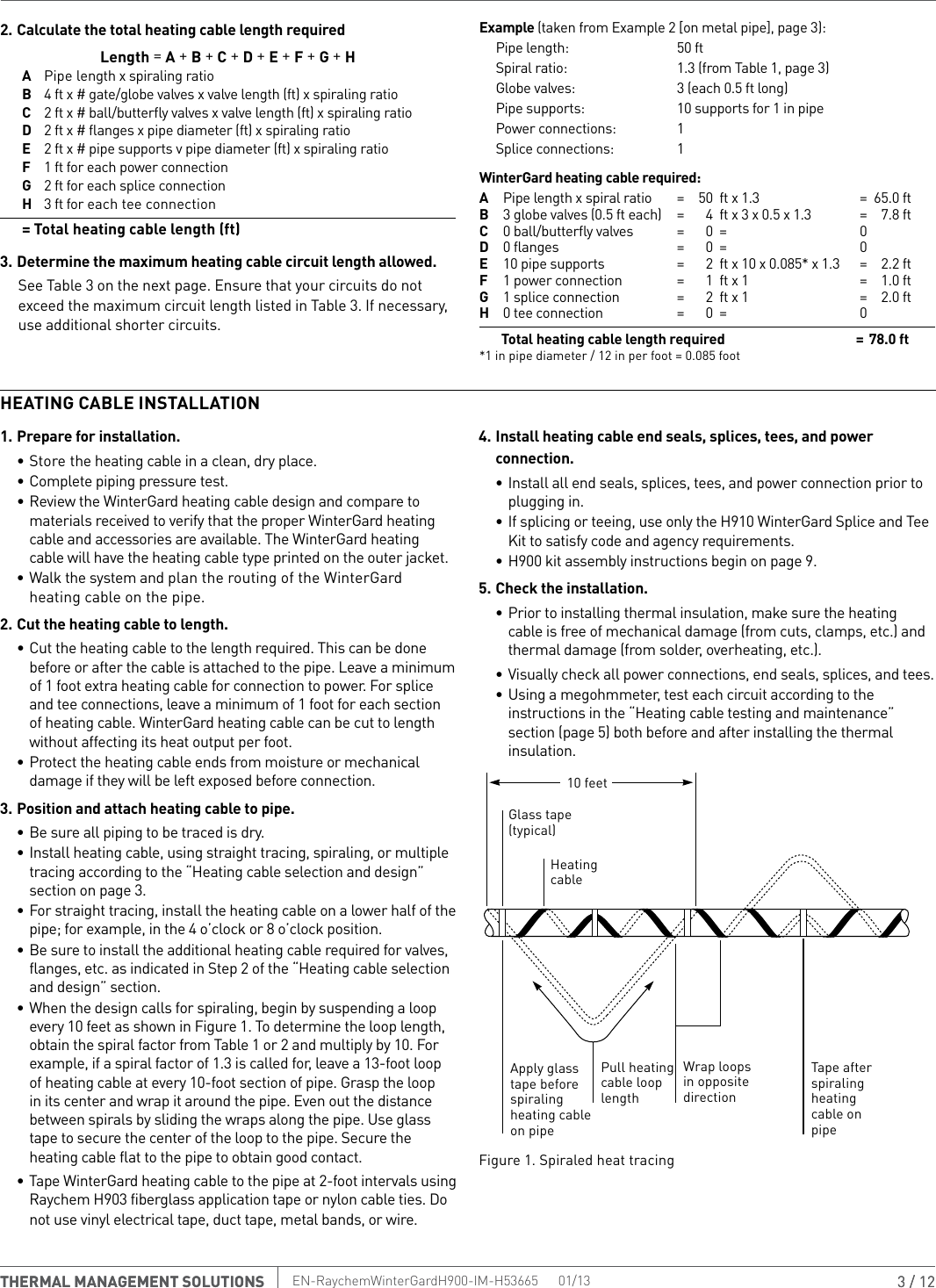 Page 3 of 12 - Installation Directions