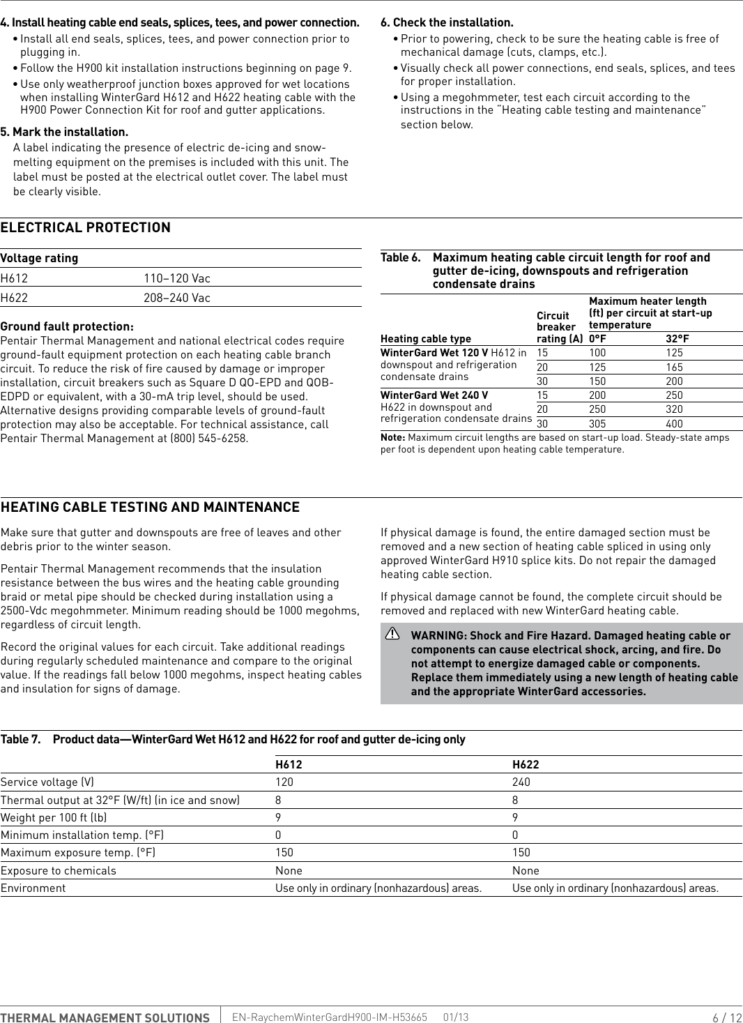 Page 6 of 12 - Installation Directions