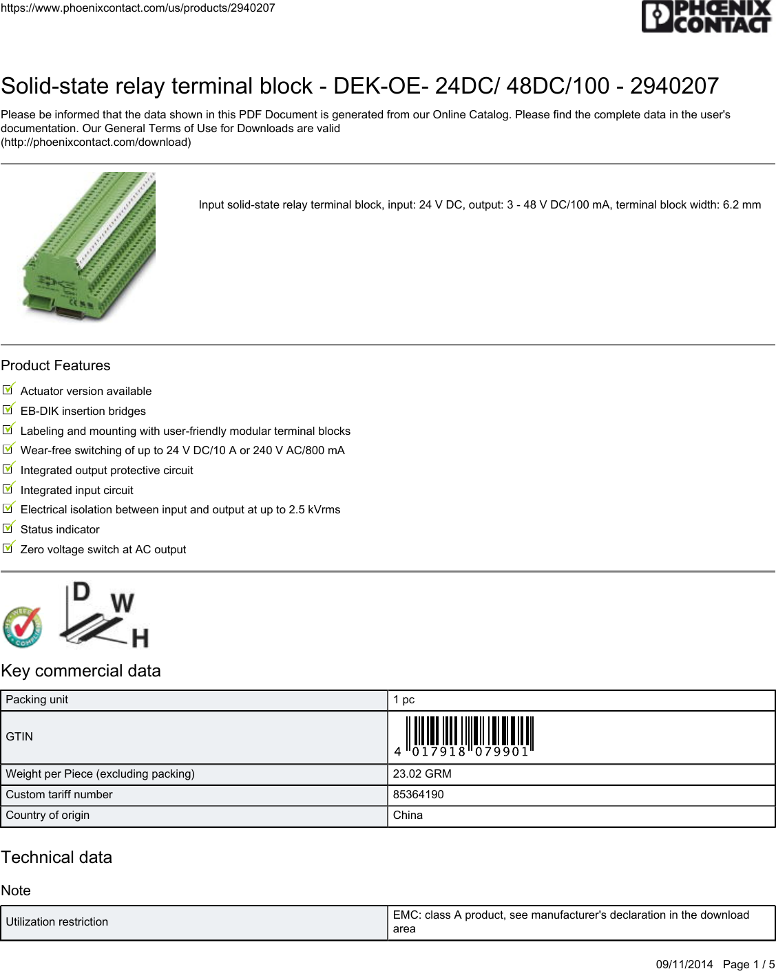 Page 1 of 5 - ItemDetails