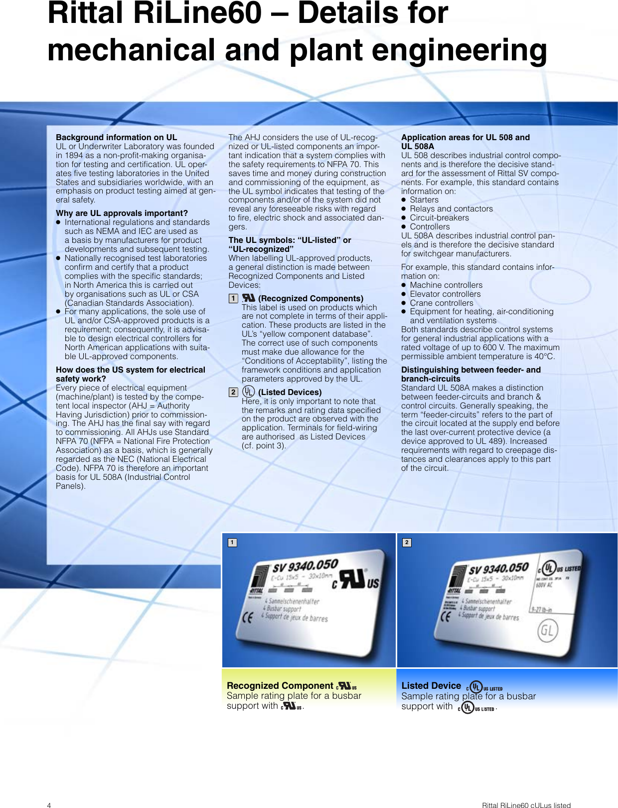 Page 4 of 12 - Rittal - RiLine60