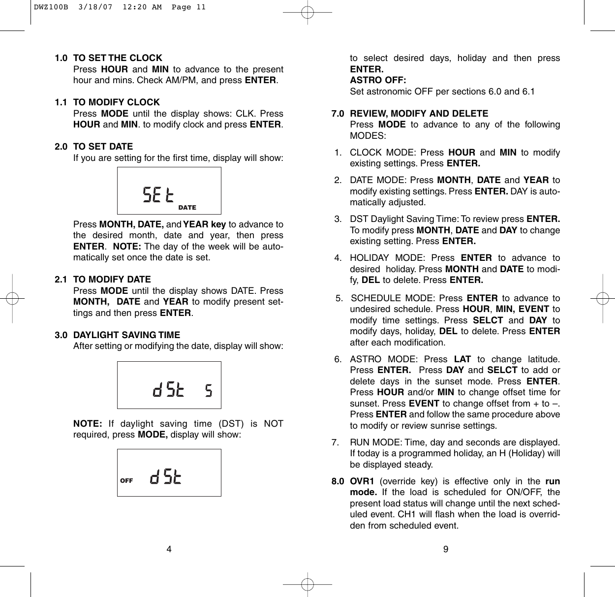 Page 6 of 8 - DWZ100B Installation Directions