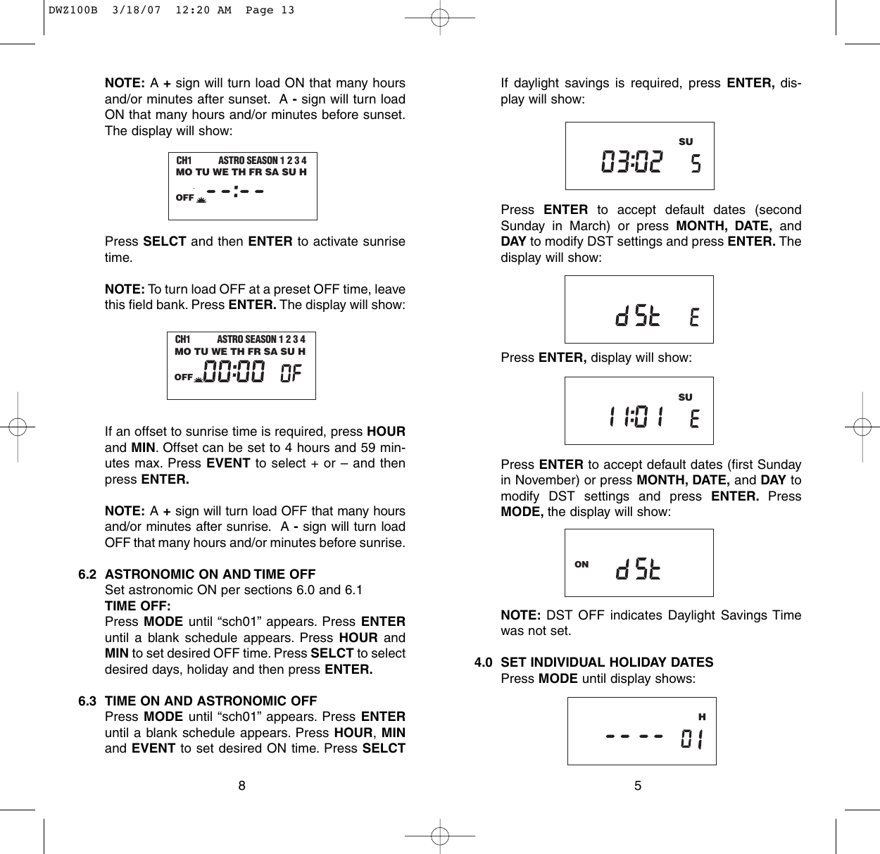 Page 7 of 8 - DWZ100B Installation Directions