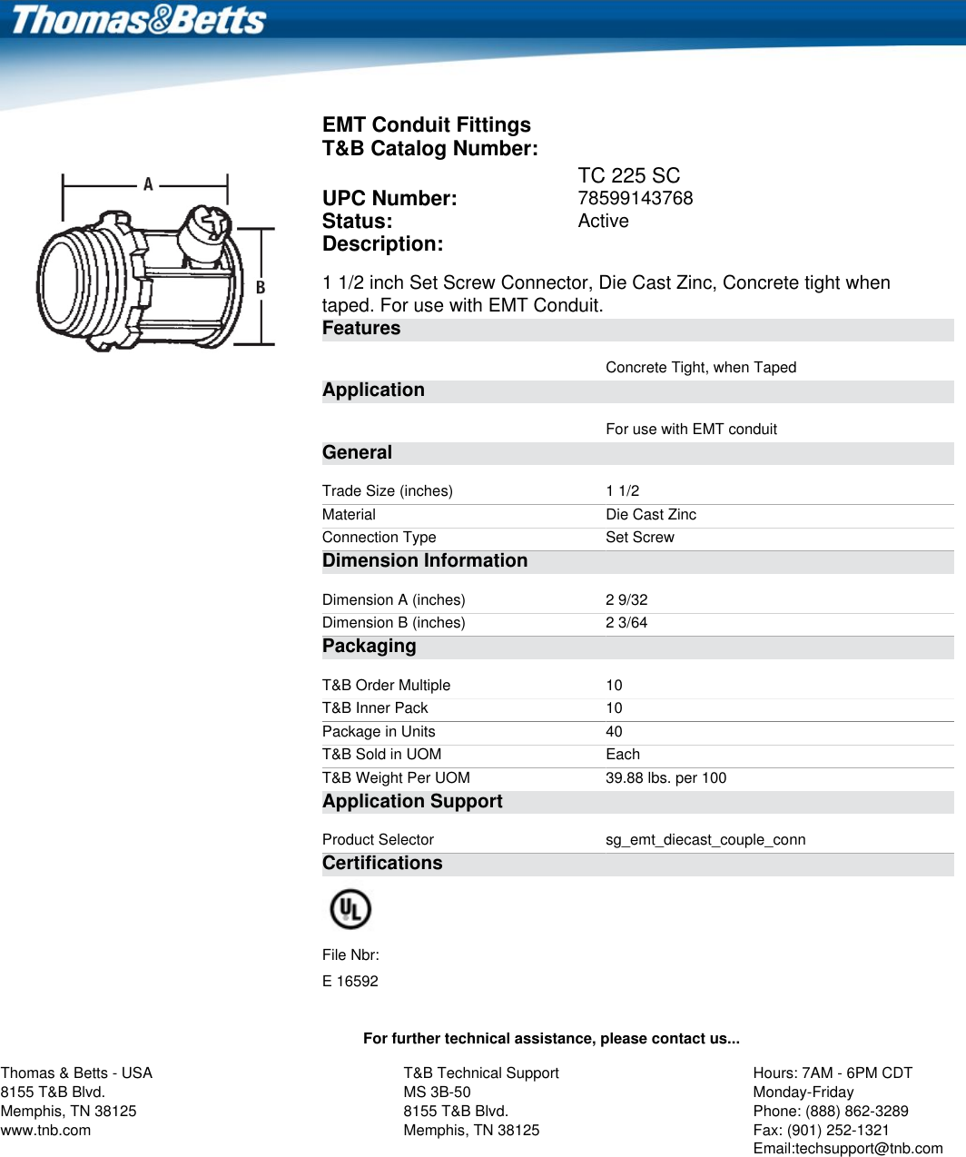 Page 1 of 1 - Product Detail Manual 