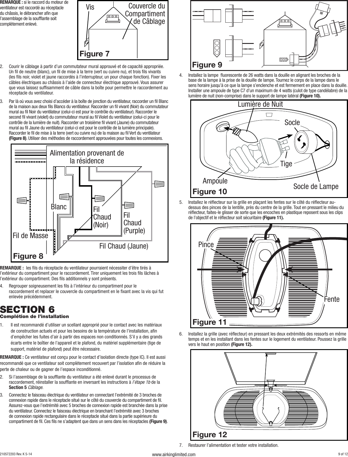 Page 9 of 12 - Installation Directions