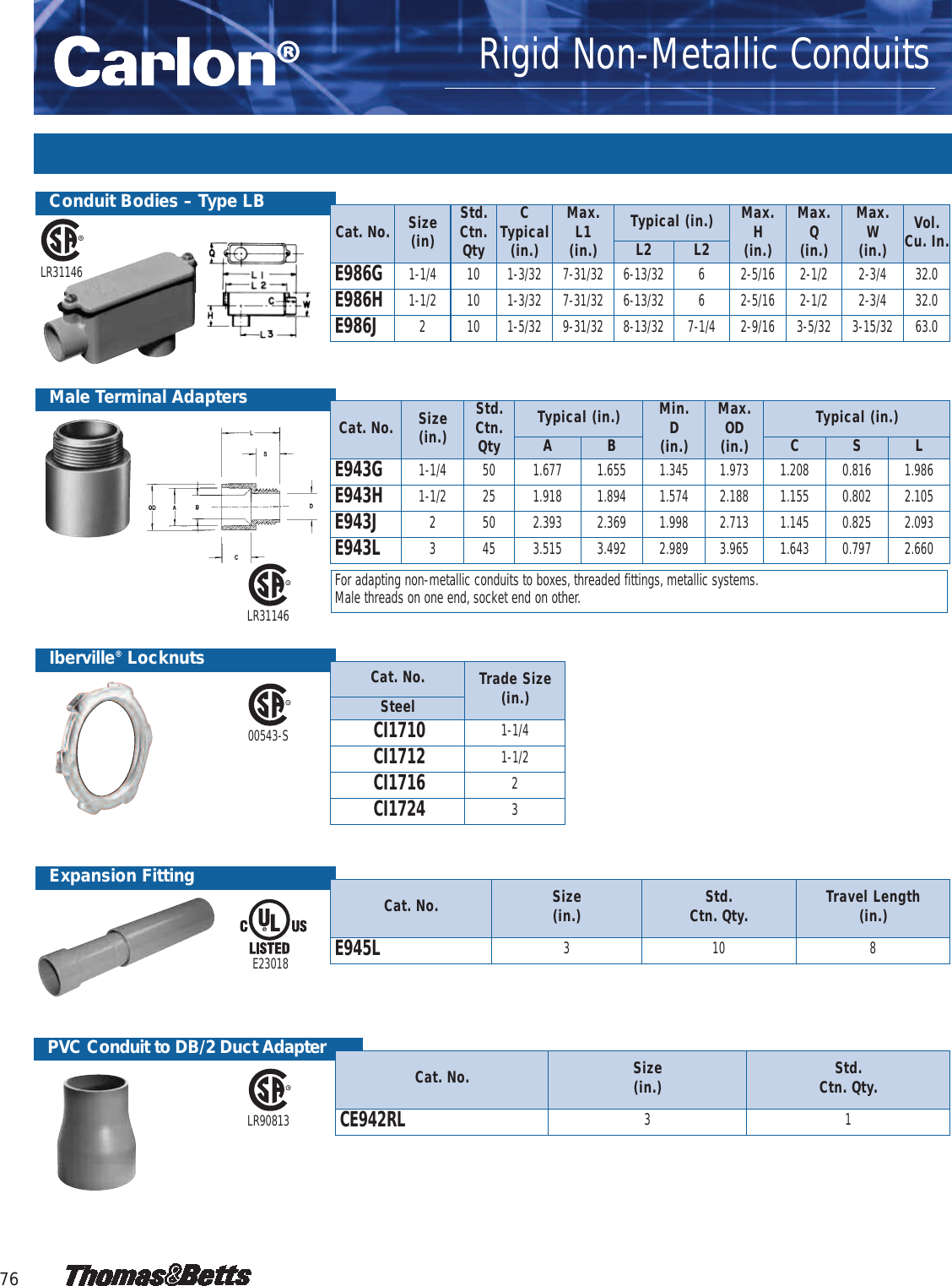 Page 4 of 4 - Microlectric Carlon – Non-Metallic Conduits  337838-Catalog