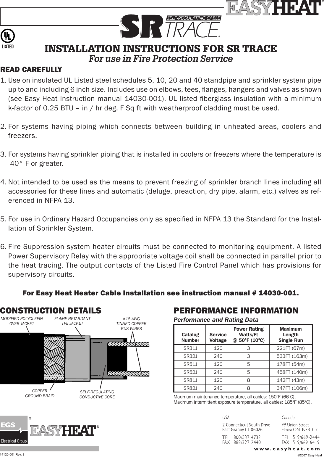 Page 1 of 2 - Installation Directions