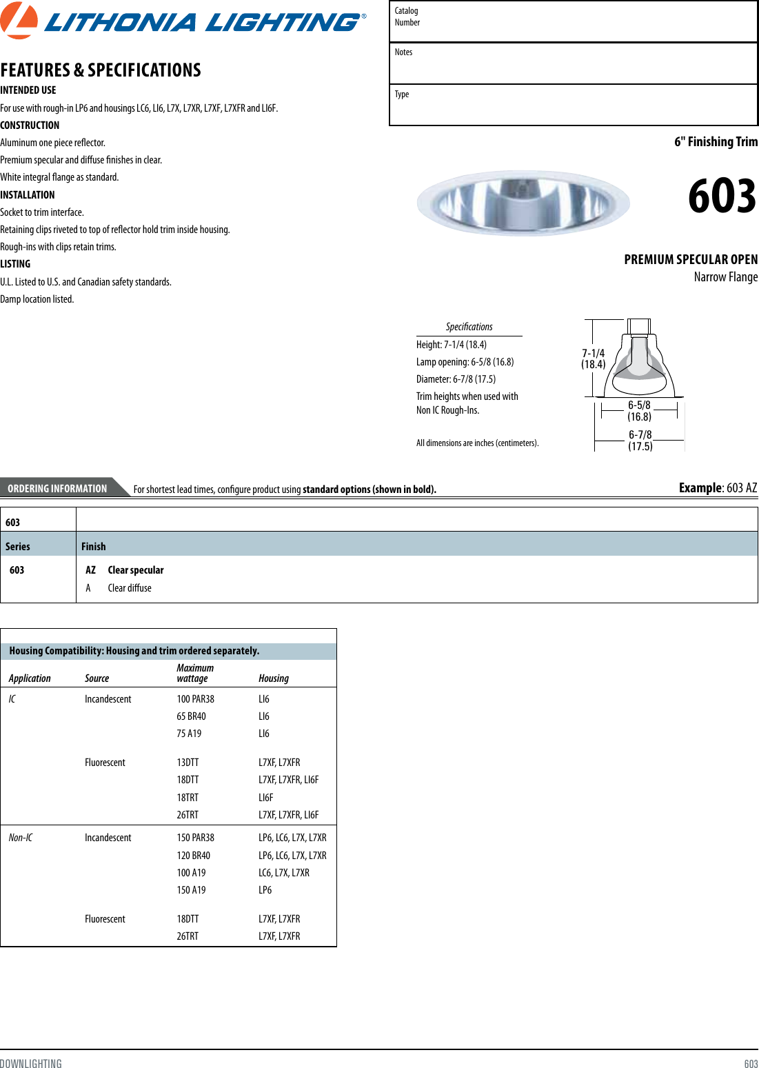 Page 1 of 2 - Product Detail Manual 