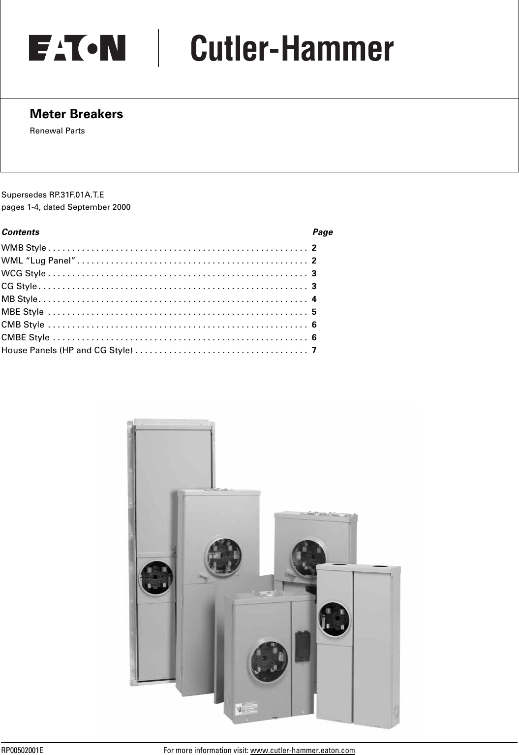 Page 1 of 8 - RP00502001E