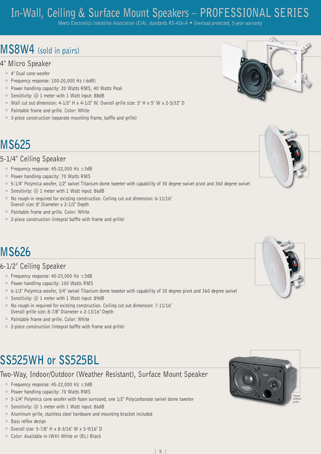 Page 5 of 12 - Sensonic Audio Cat 4/05