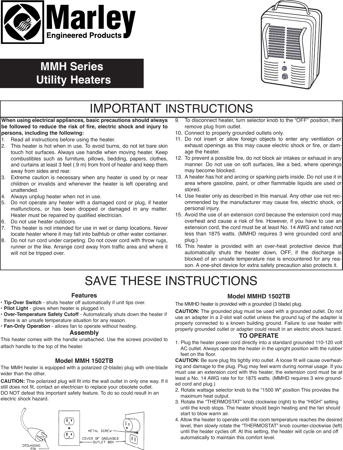 Page 1 of 2 - 5200-2295-003  Installation Directions