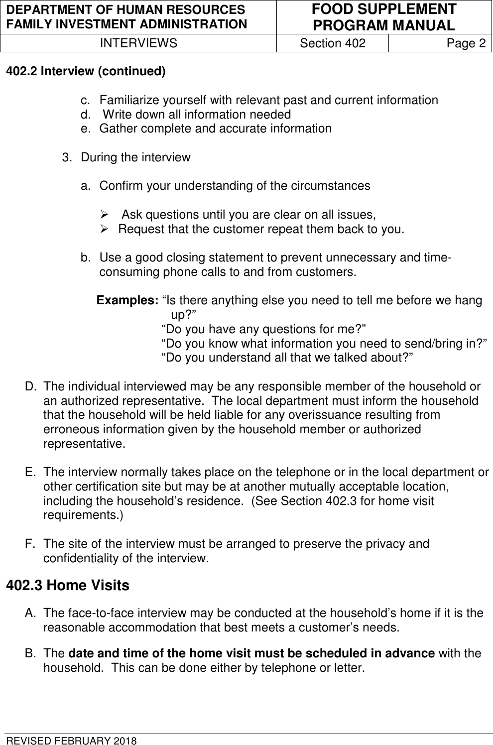 Page 2 of 8 - 402 402-Interviews-rev-2-28-18