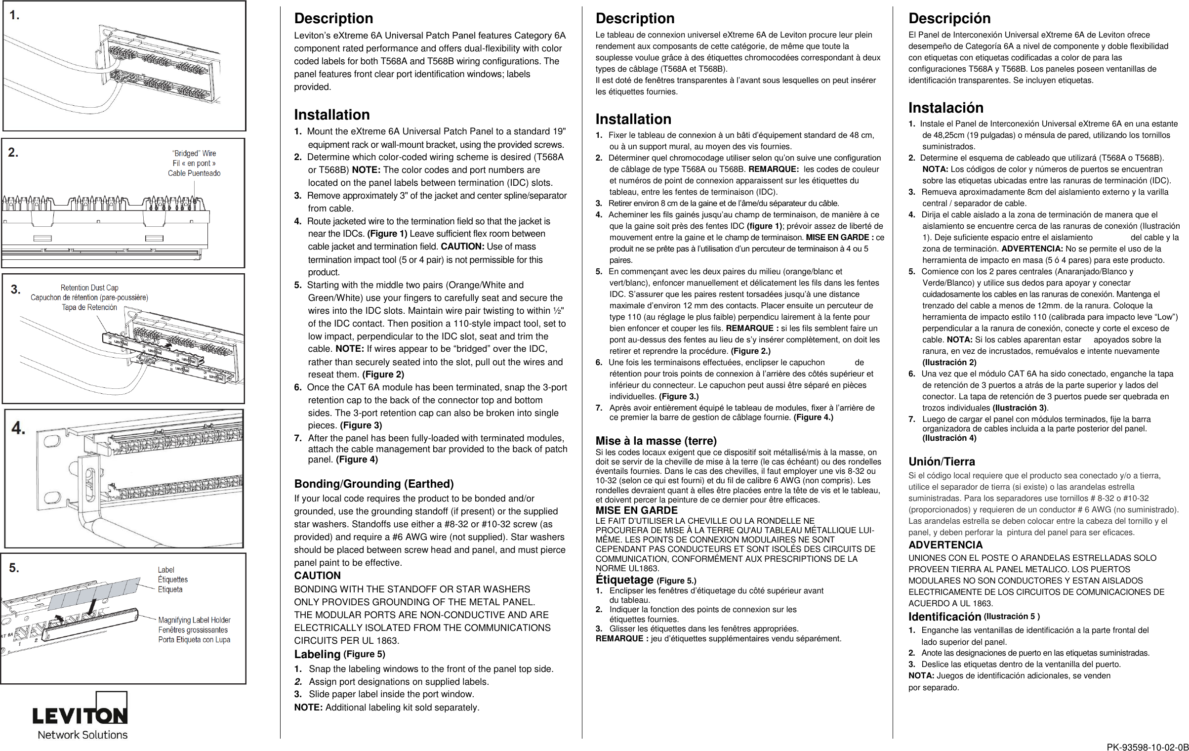 Page 2 of 2 - Installation Directions