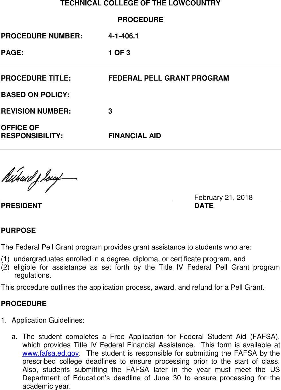 Page 1 of 3 - 4-1-406.1-Federal-Pell-Grant-Program