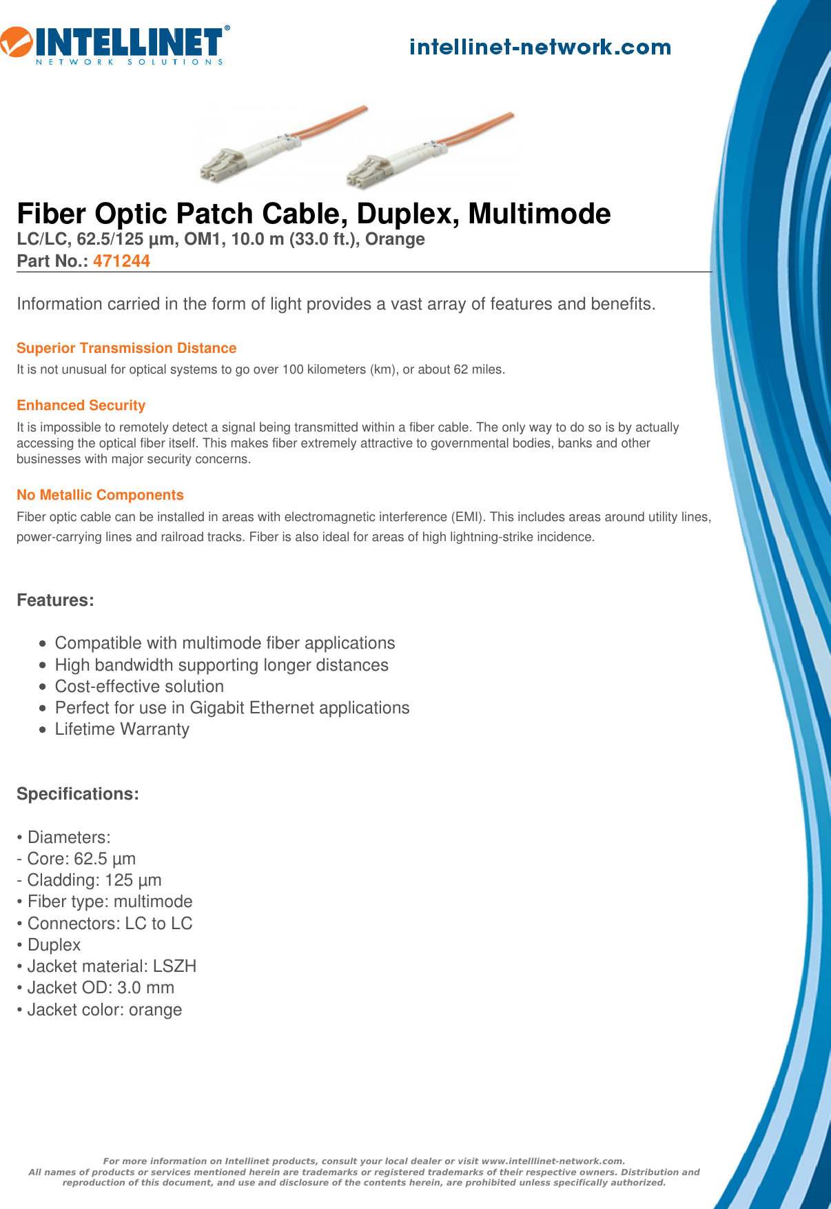 Page 1 of 2 - Datasheet 471244 English