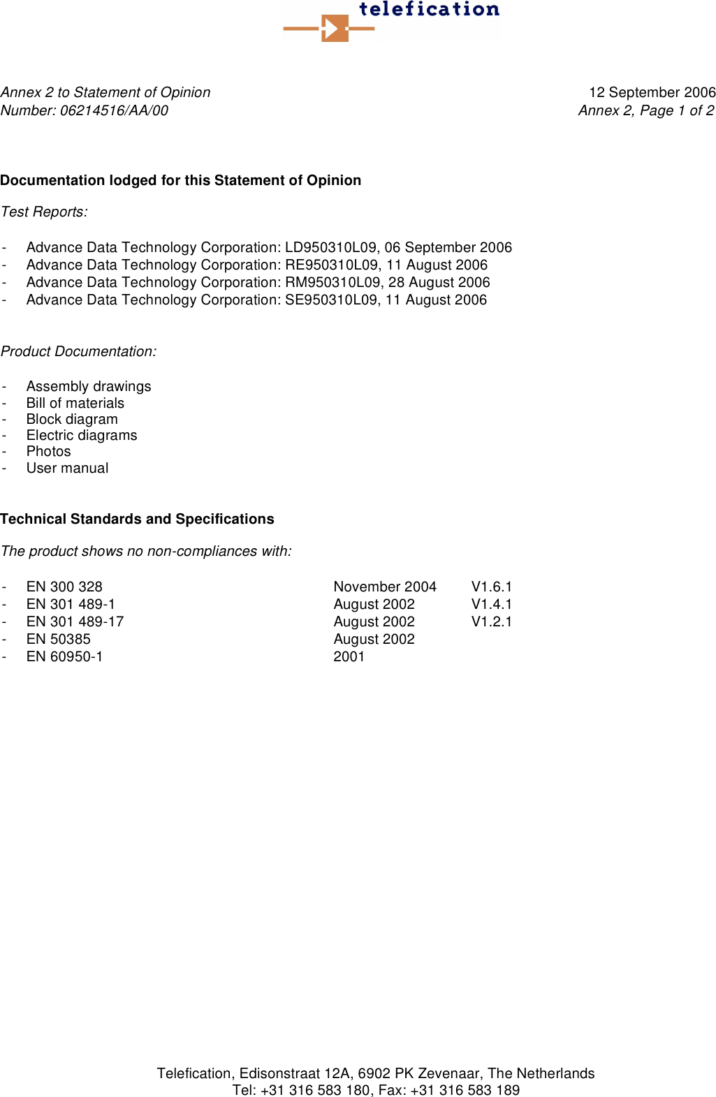 Page 4 of 7 - 502566 CE Certification--Linktek