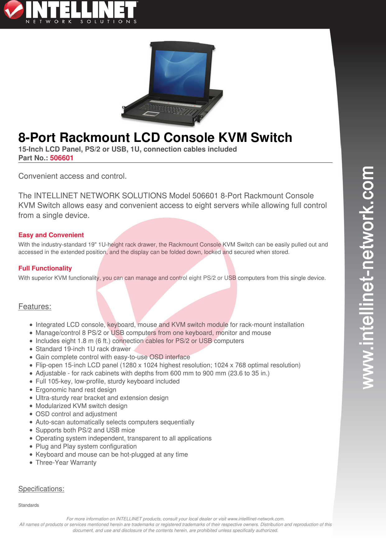 Page 1 of 3 - Datasheet  506601 English