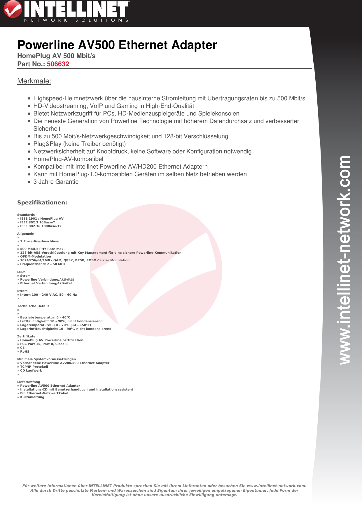Datasheet 506632 German