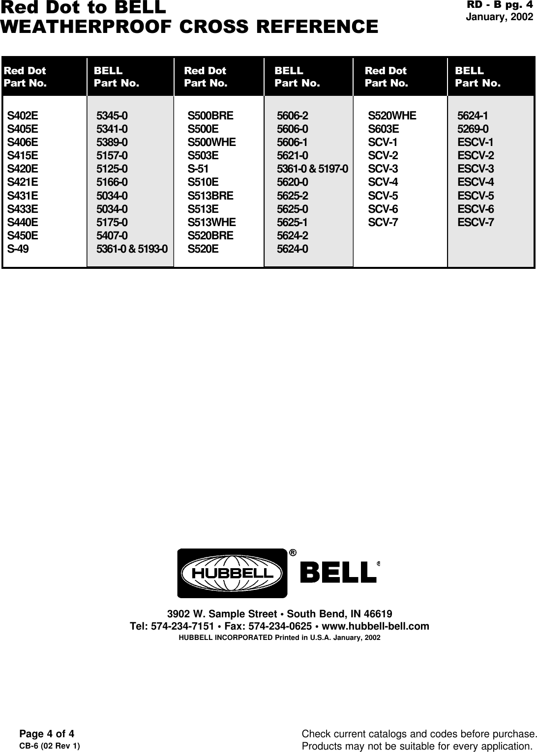 Page 4 of 4 - Red Dot-Bell  Brochure
