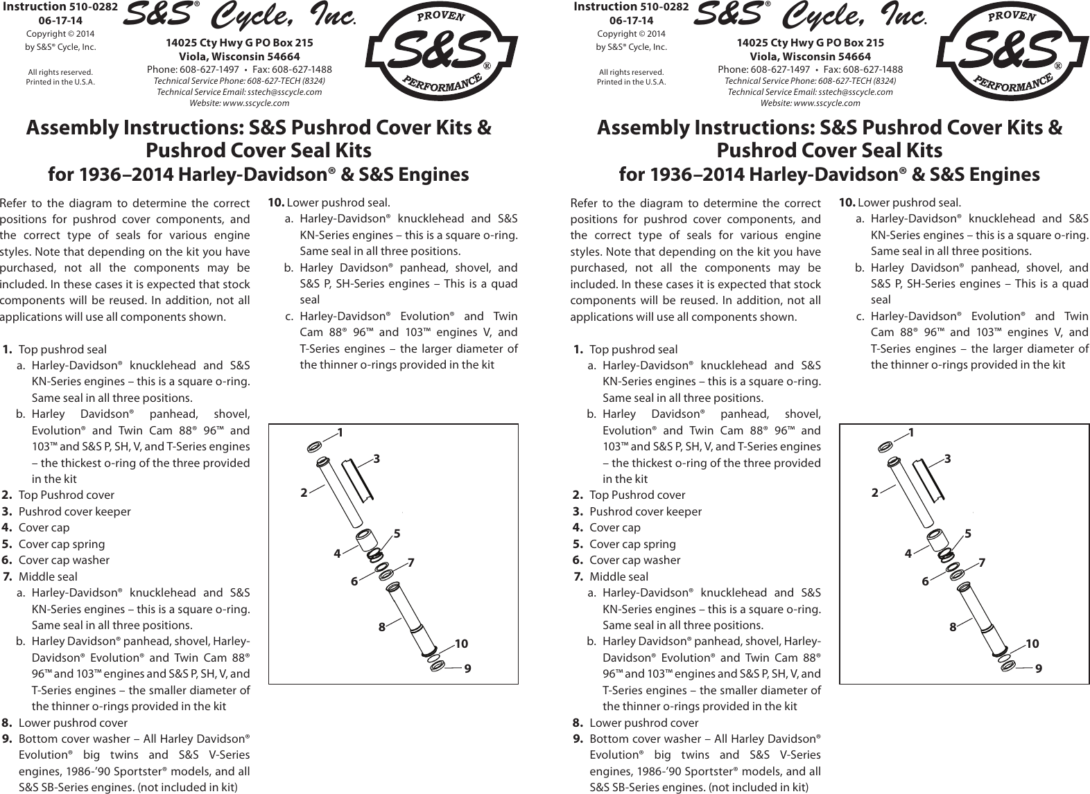 Page 1 of 1 - 510-0282 Pushrods