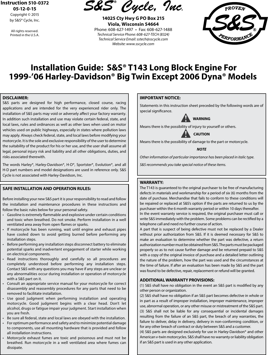 Page 1 of 11 - 510-0372-t143-1999-06 20150514