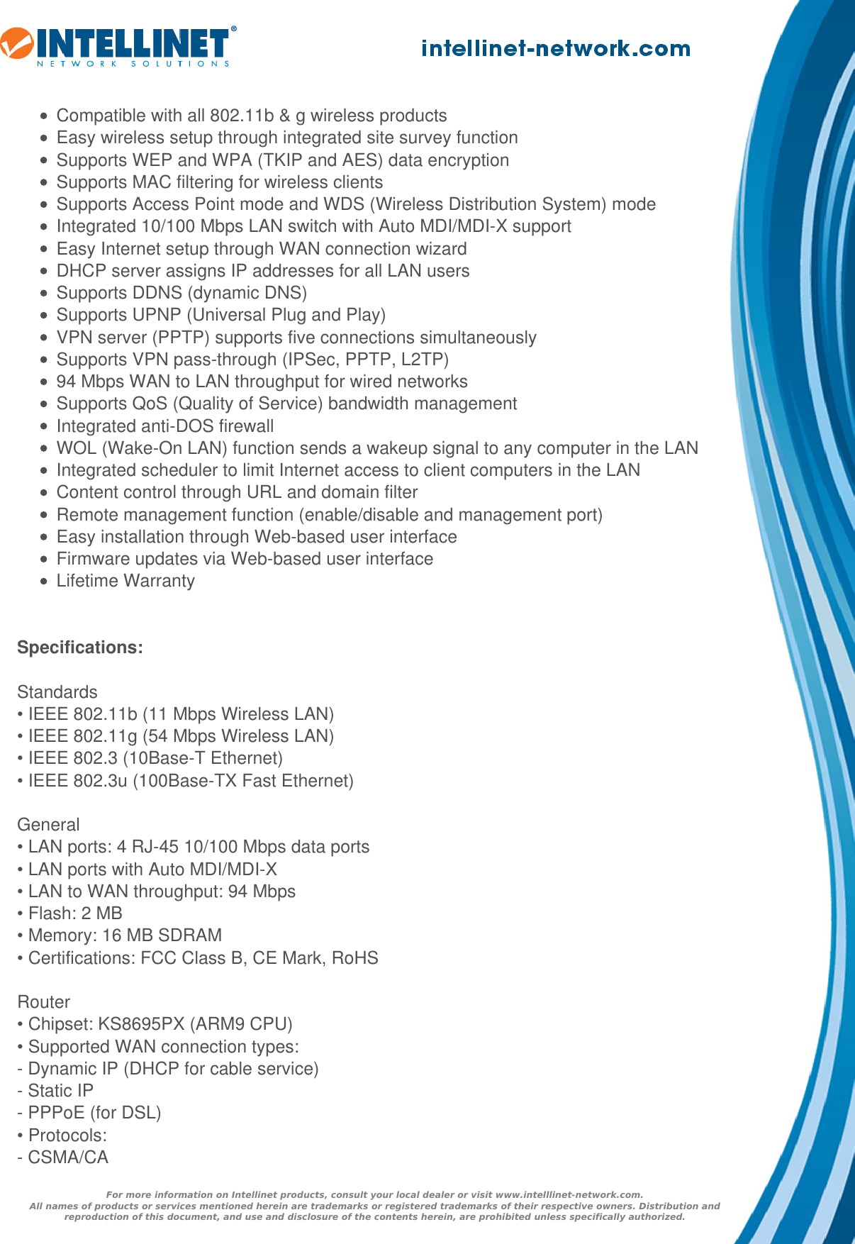 Page 2 of 4 - Datasheet  523431 English