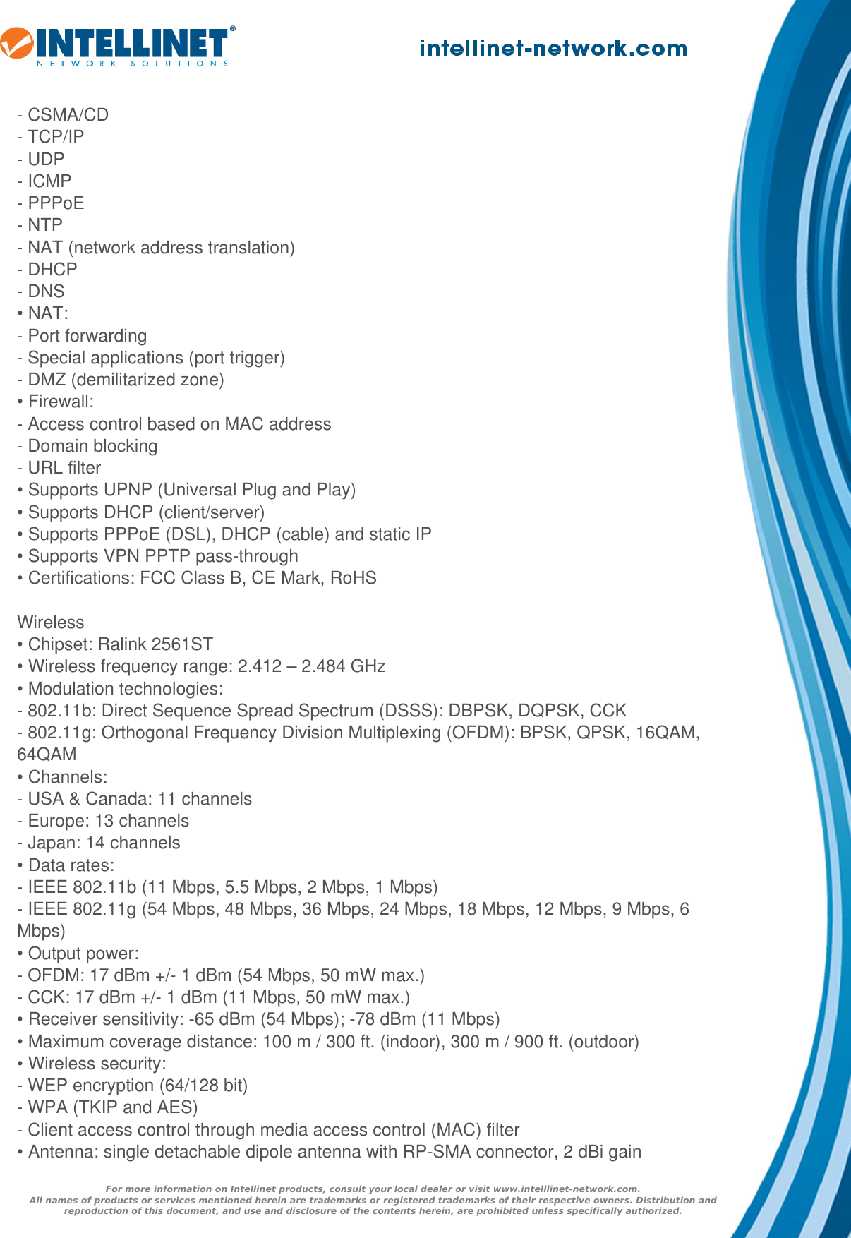 Page 3 of 4 - Datasheet  523431 English