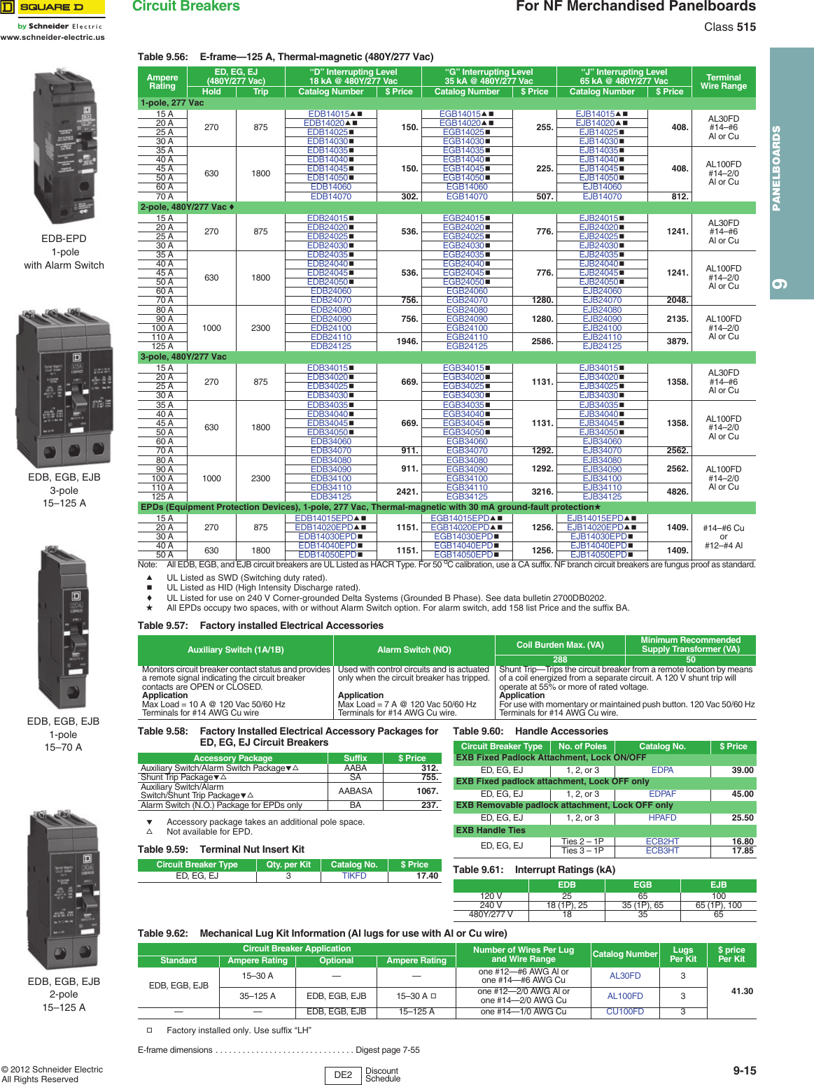 Page 1 of 1 - Square D Catalog