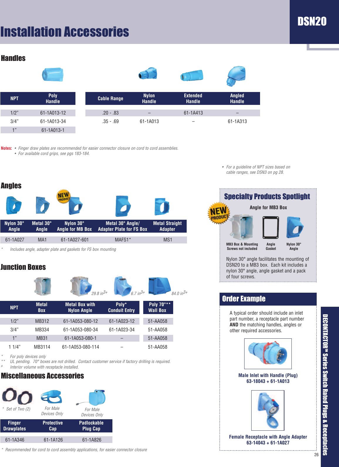 Page 4 of 8 - Meltric DSN Decontactor Plugs And Receptacles  Brochure