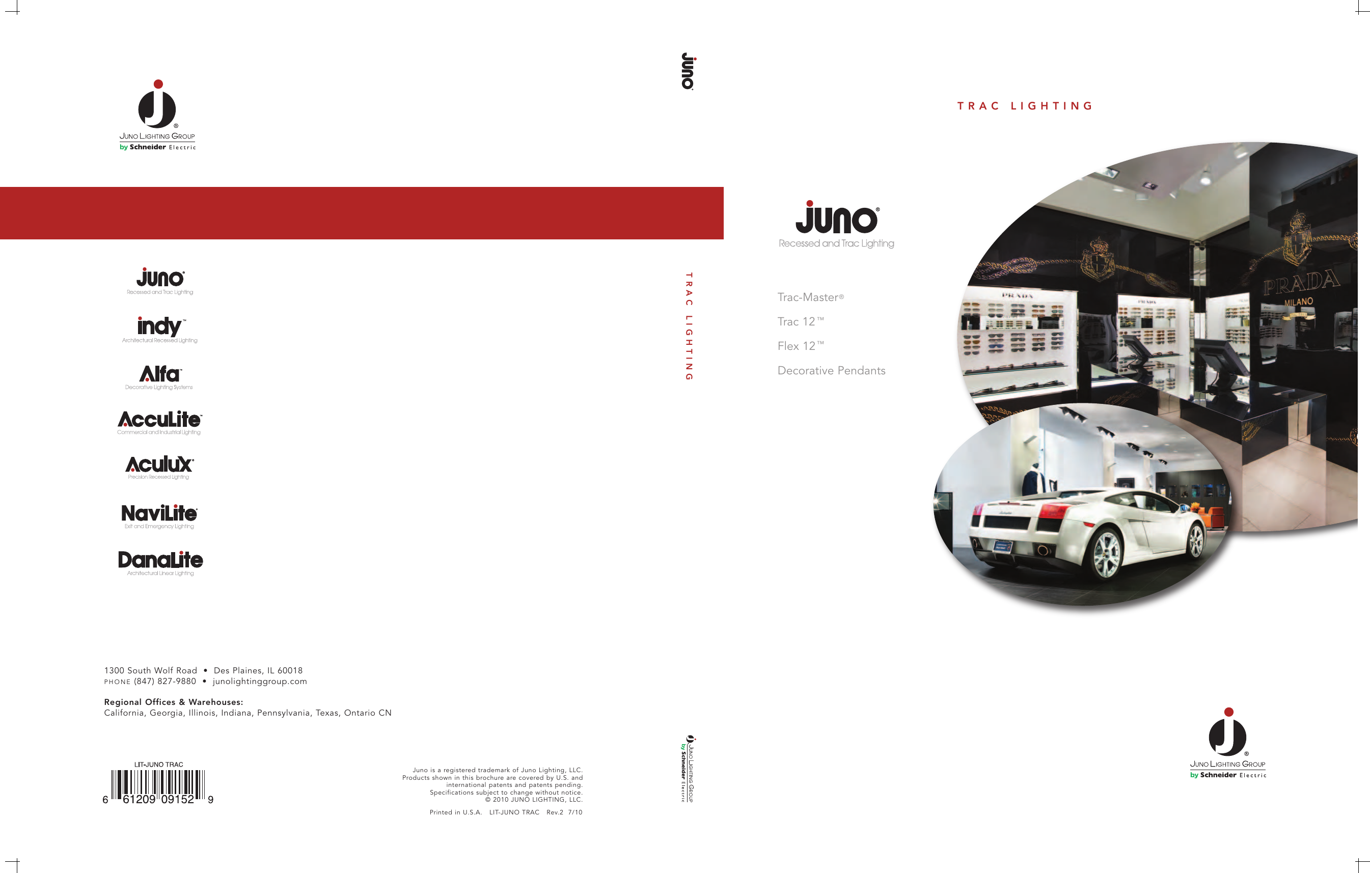 Juno TF140SL Flex 12 Gyrus with Integral Holder  Low Voltage 20-50W MR16 Silver