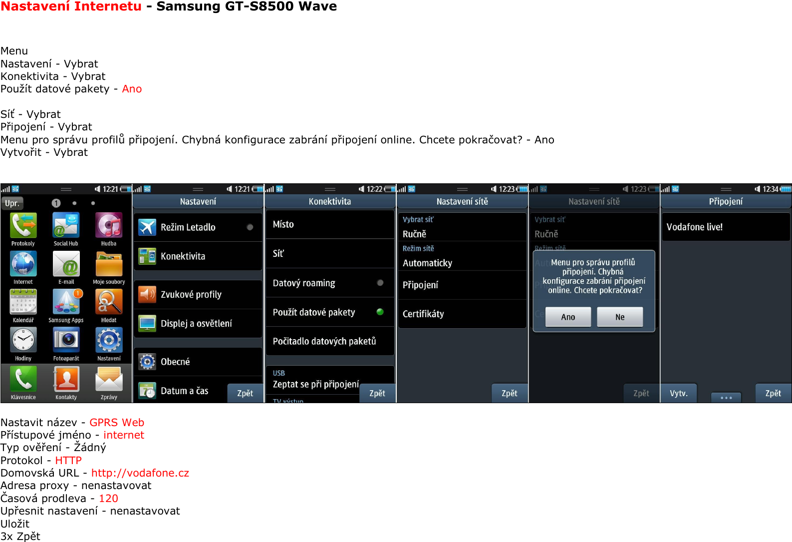 Page 1 of 4 - Internet V Telefonu  583 Samsung Gt S8500 Wave