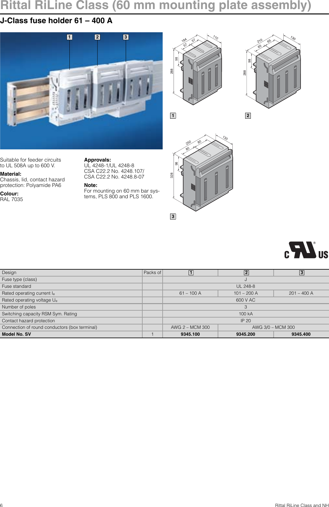 Page 6 of 8 - Rittal - RiLine Class And NH  Brochure