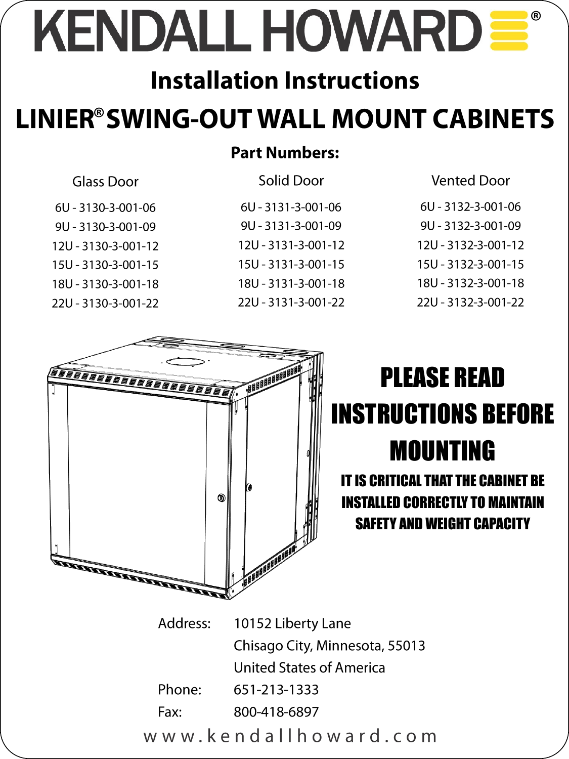 Page 1 of 4 - Installation Directions